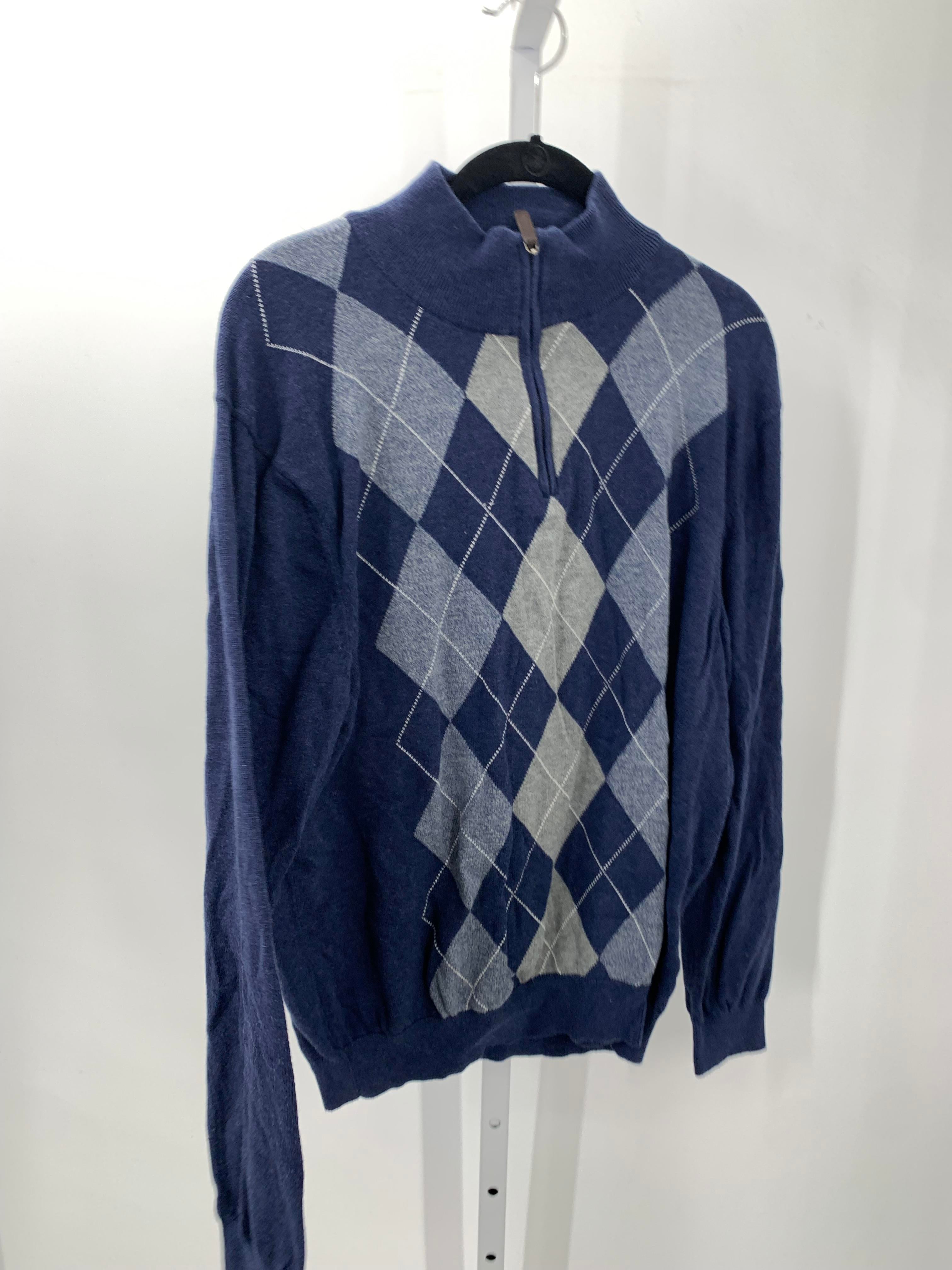 Size Medium Young Men's Long Sleeve Sweater