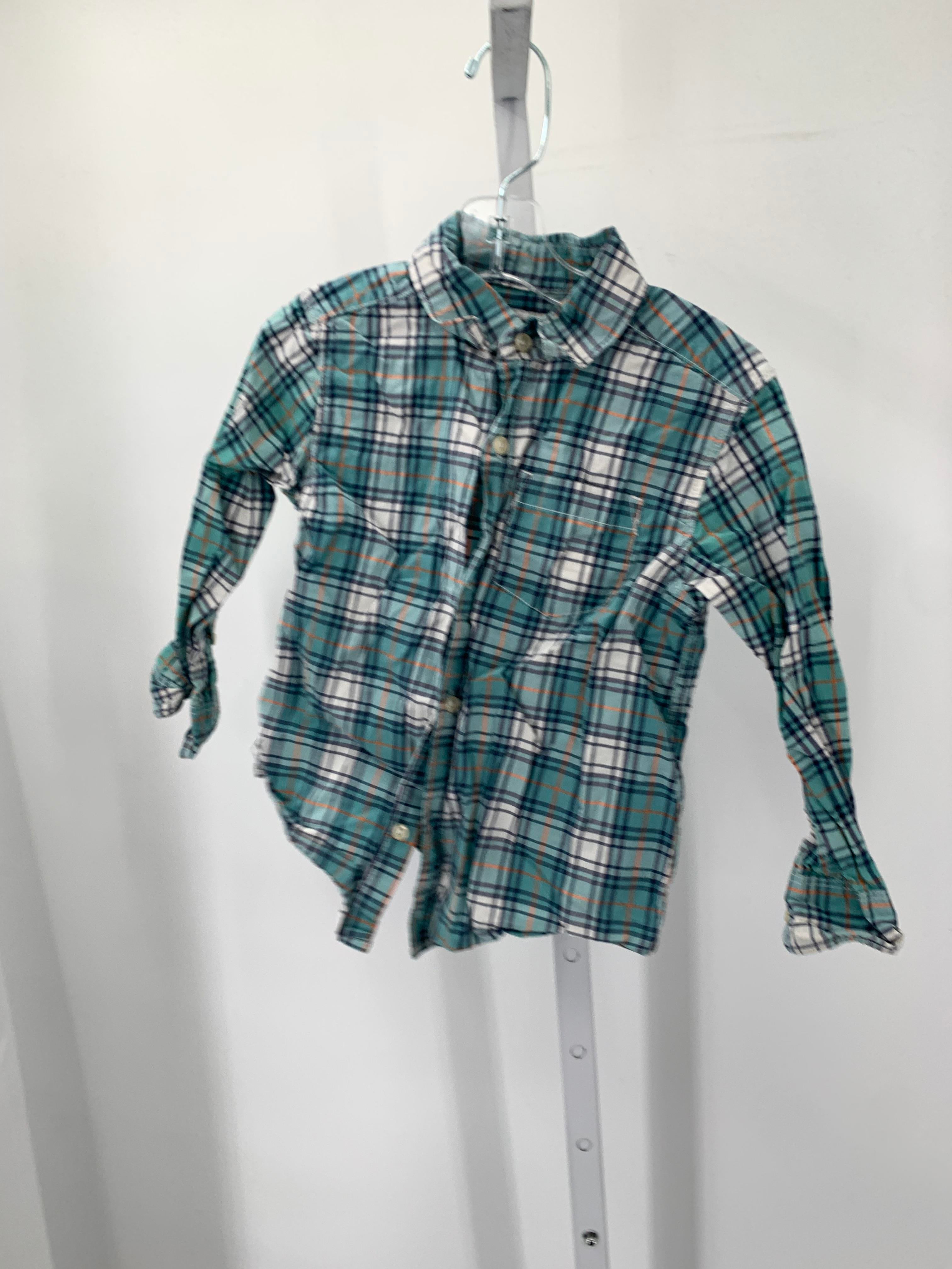 PLAID BTN DOWN