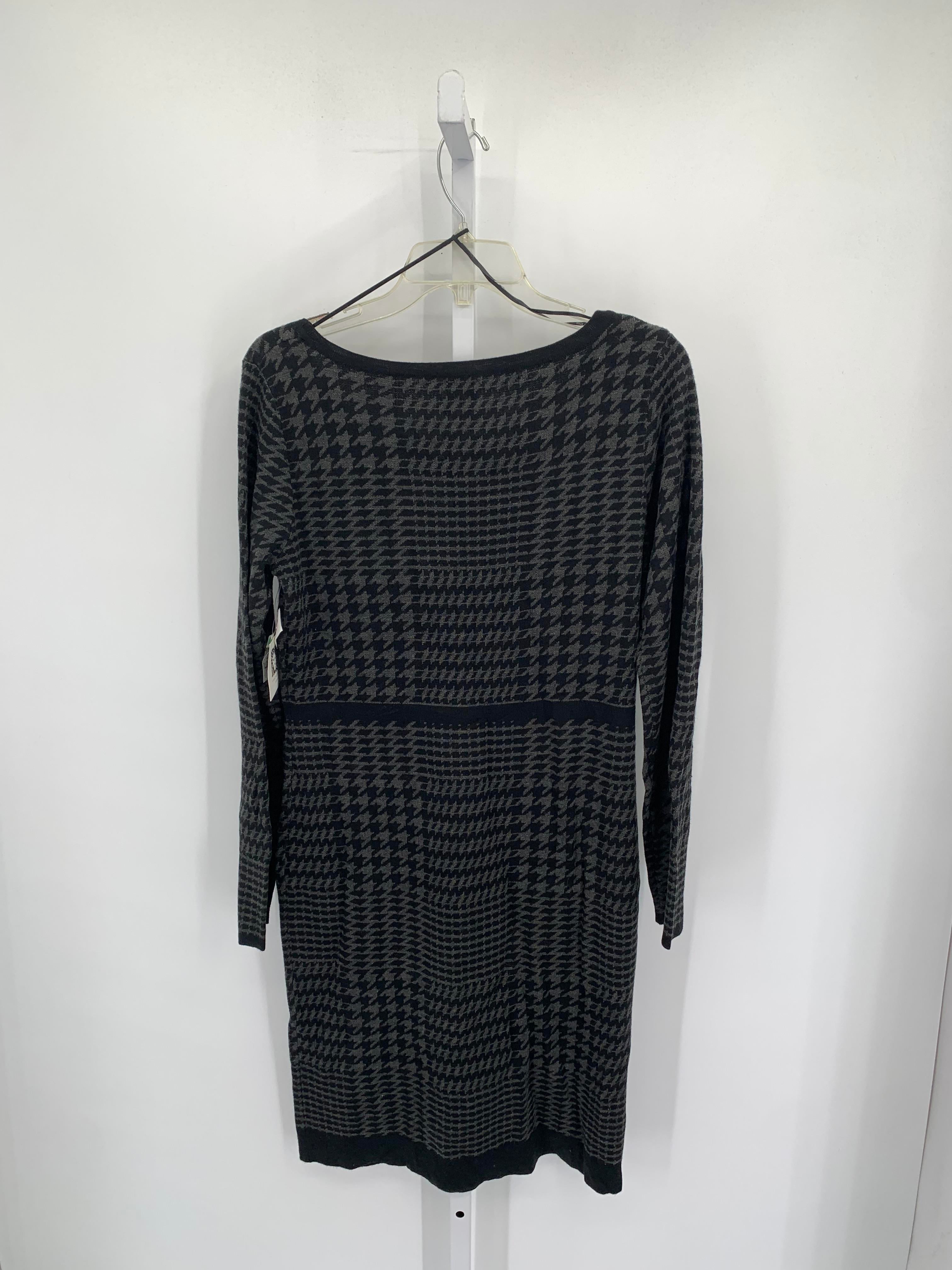 Anne Klein Size Large Misses Long Sleeve Dress