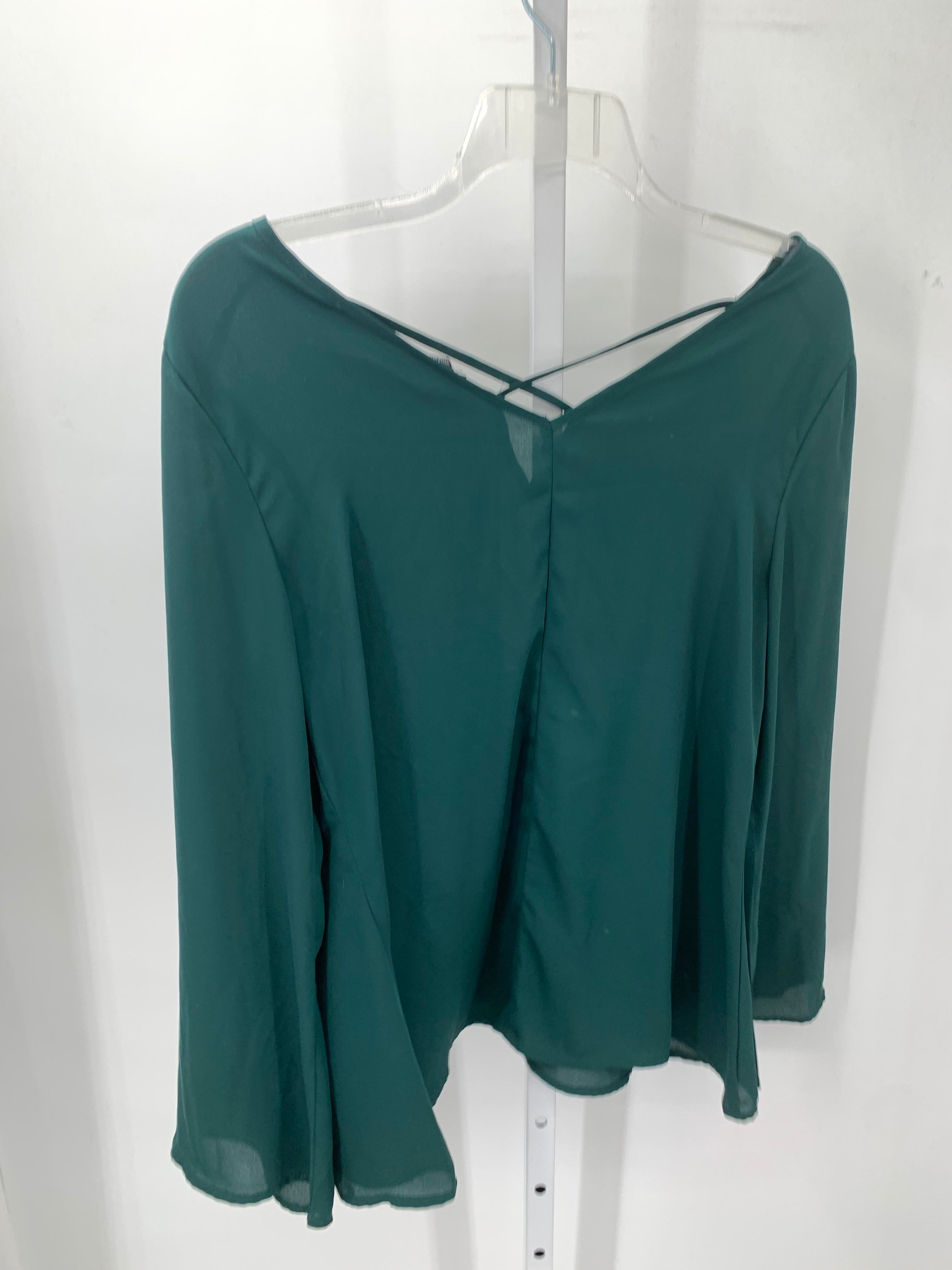rue21 Size Large Juniors Long Sleeve Shirt