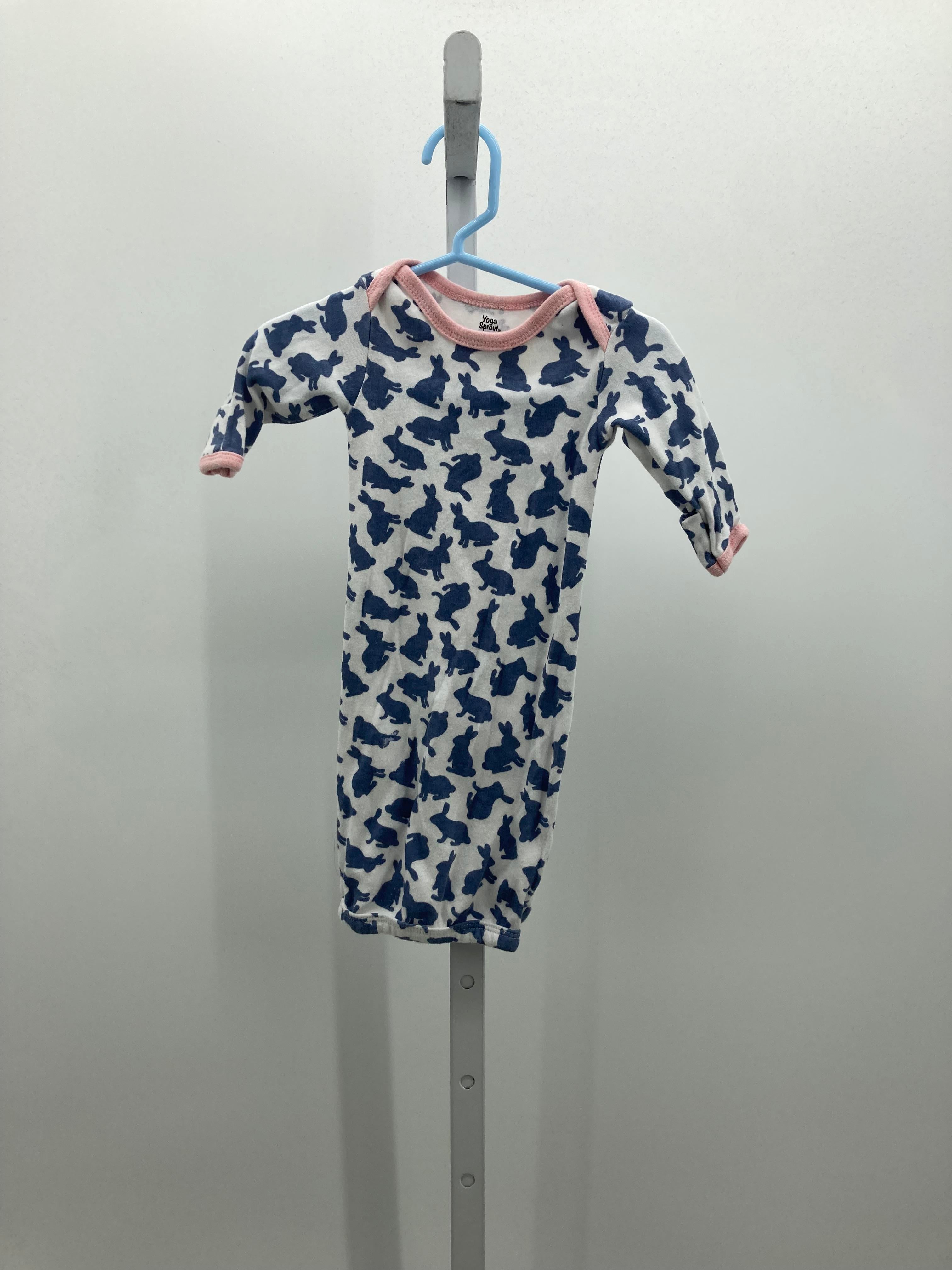 Size Preemie Girls Gown Sleeper