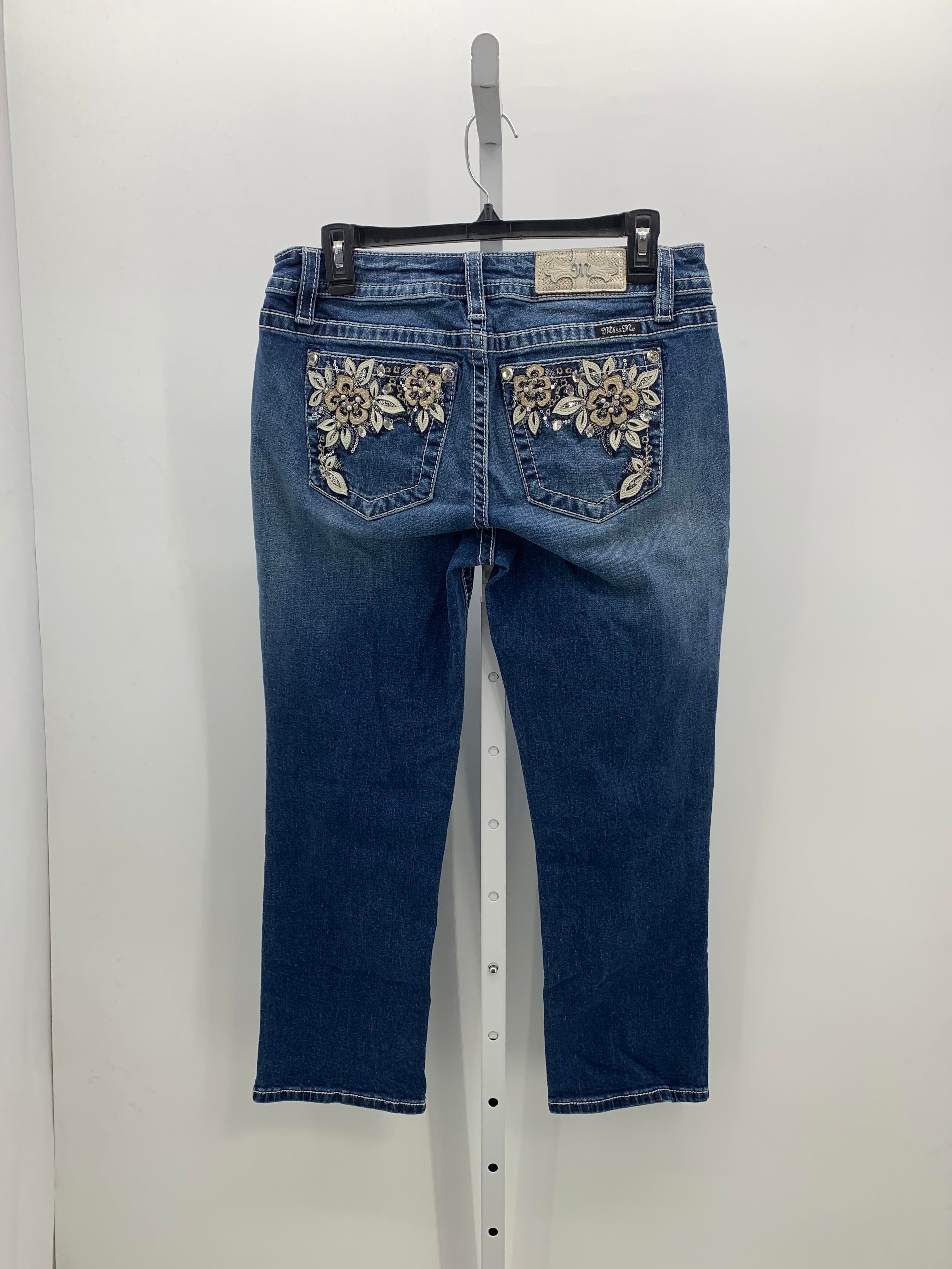 Miss Me Size 10 Juniors Capri
