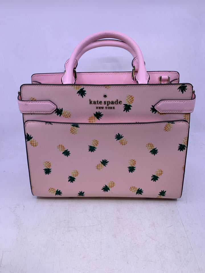 STACI PINEAPPLE SATCHEL + CARD SLEEVE