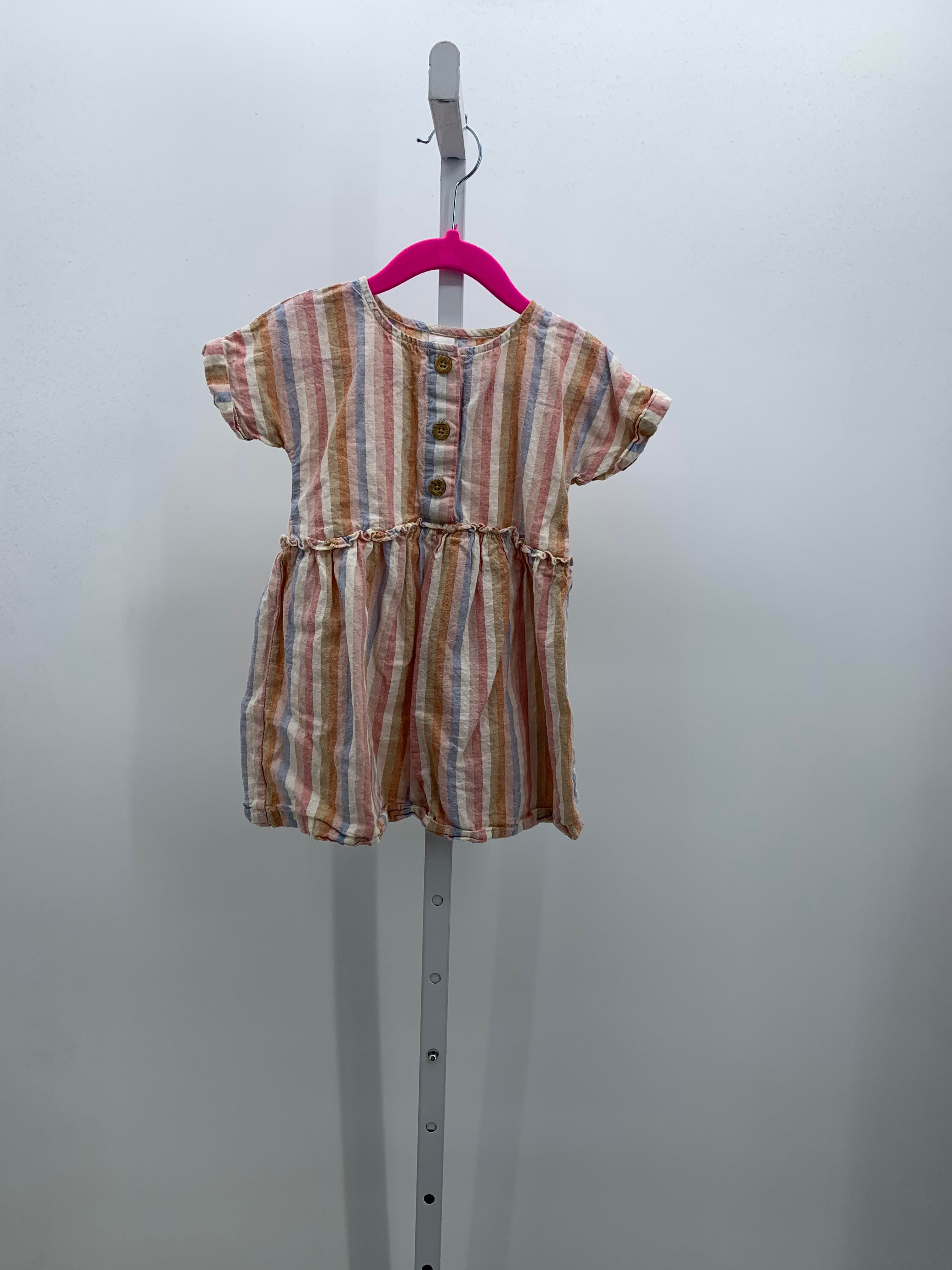Carters Size 2T Girls Short Sleeve Dress