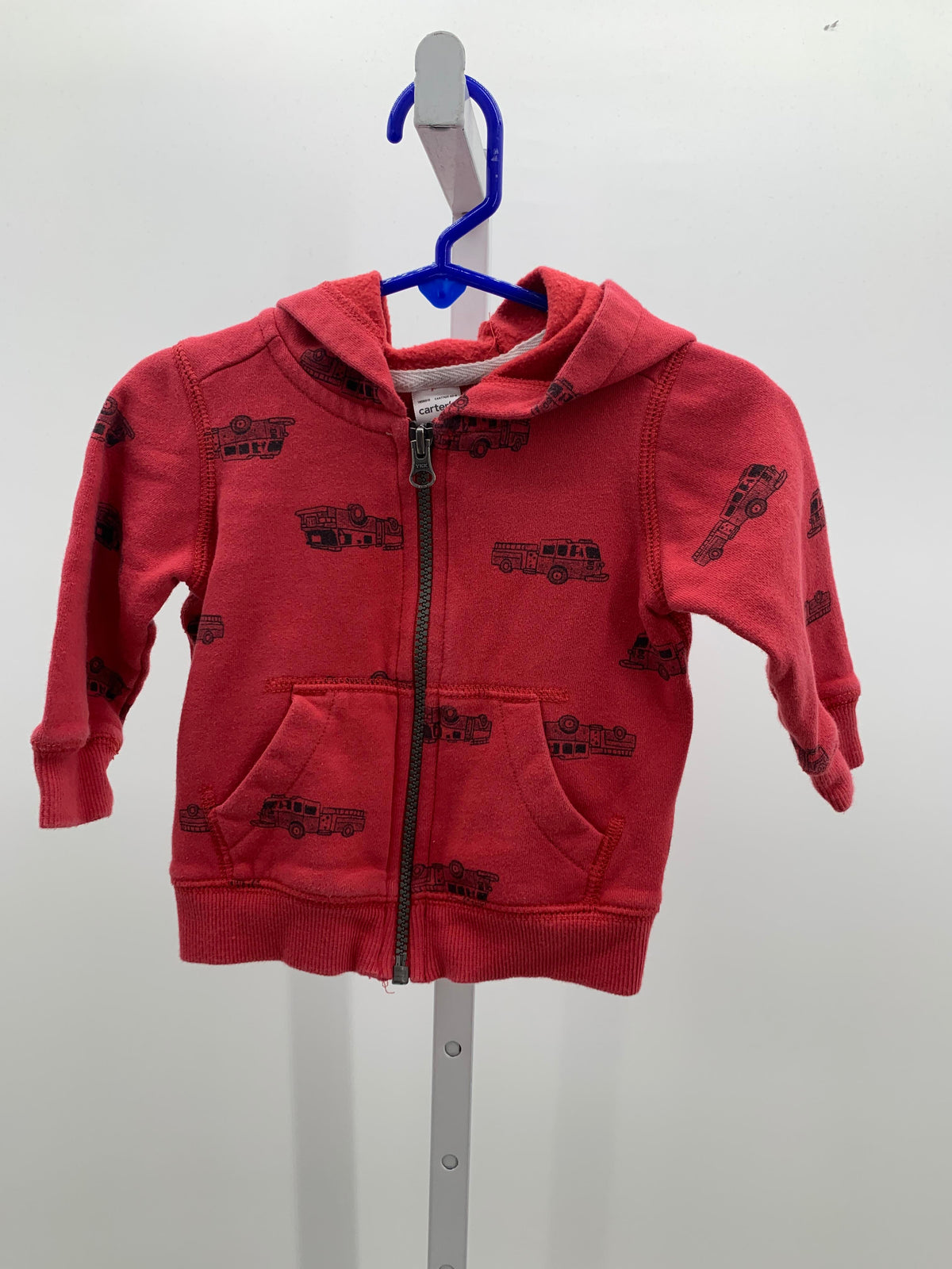 FIRE TRUCKS HOODED ZIP
