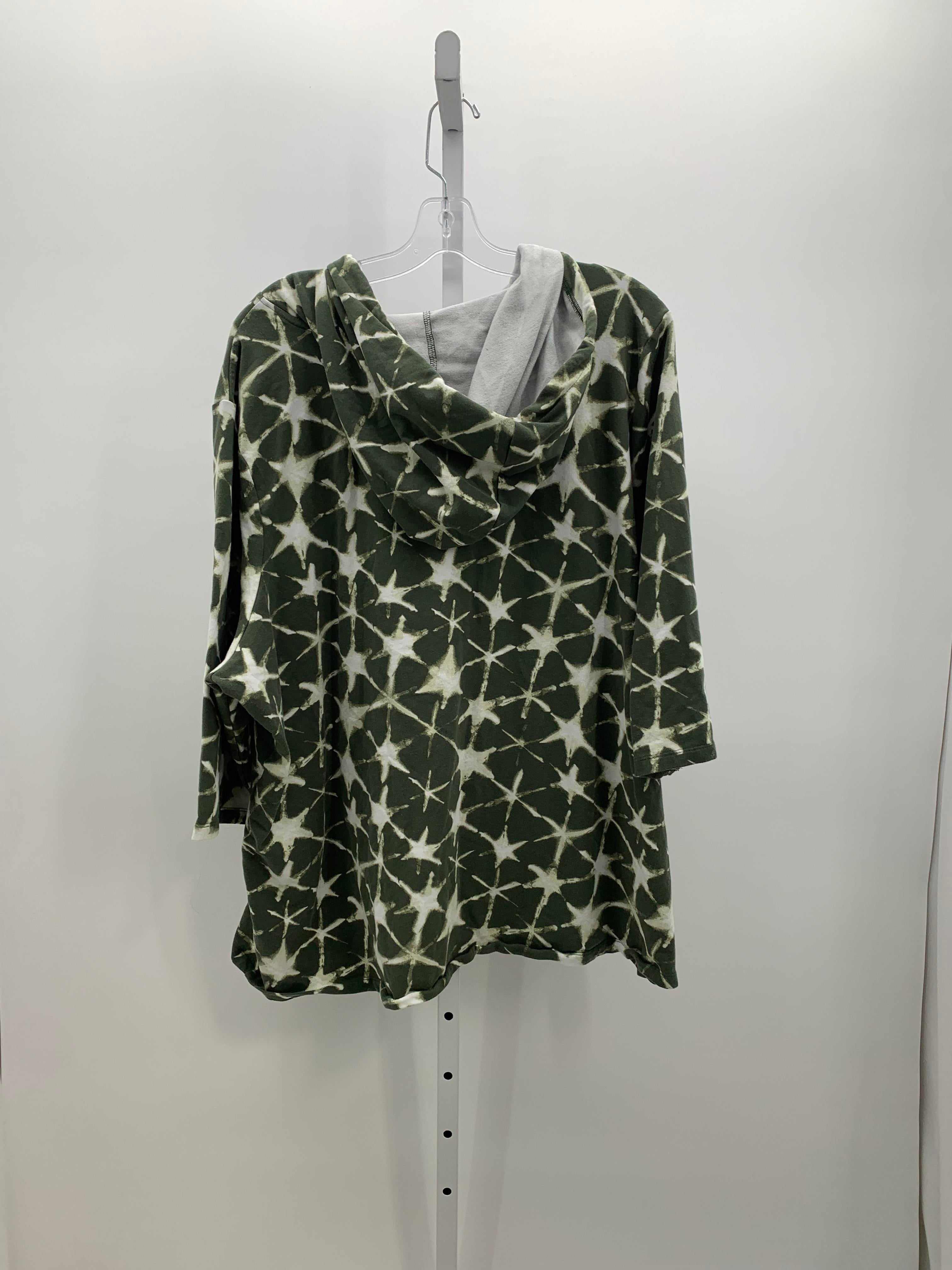 d & co. Size 4X Womens Long Sleeve Shirt