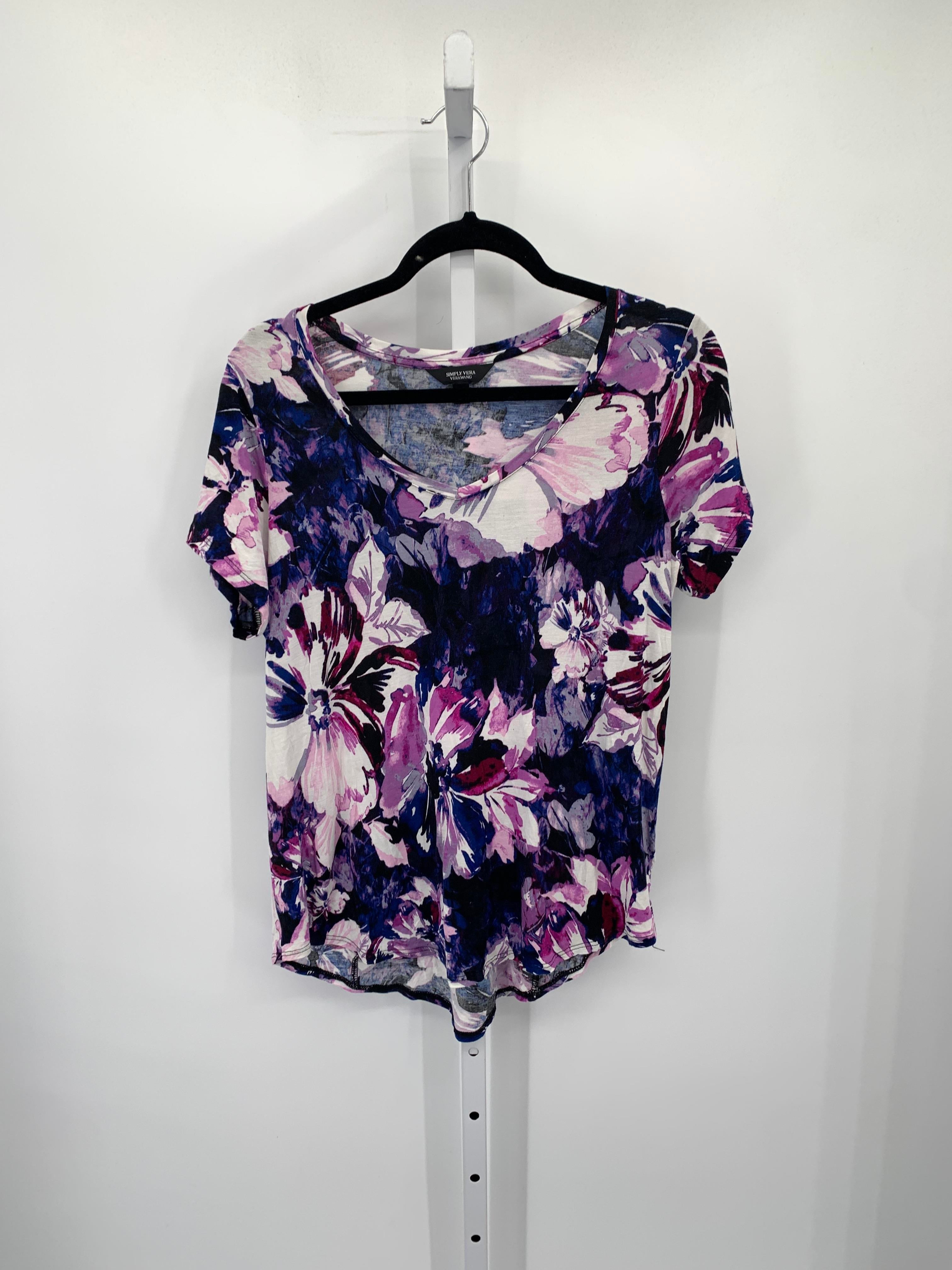 Vera Wang Size 0X Womens Short Sleeve Shirt