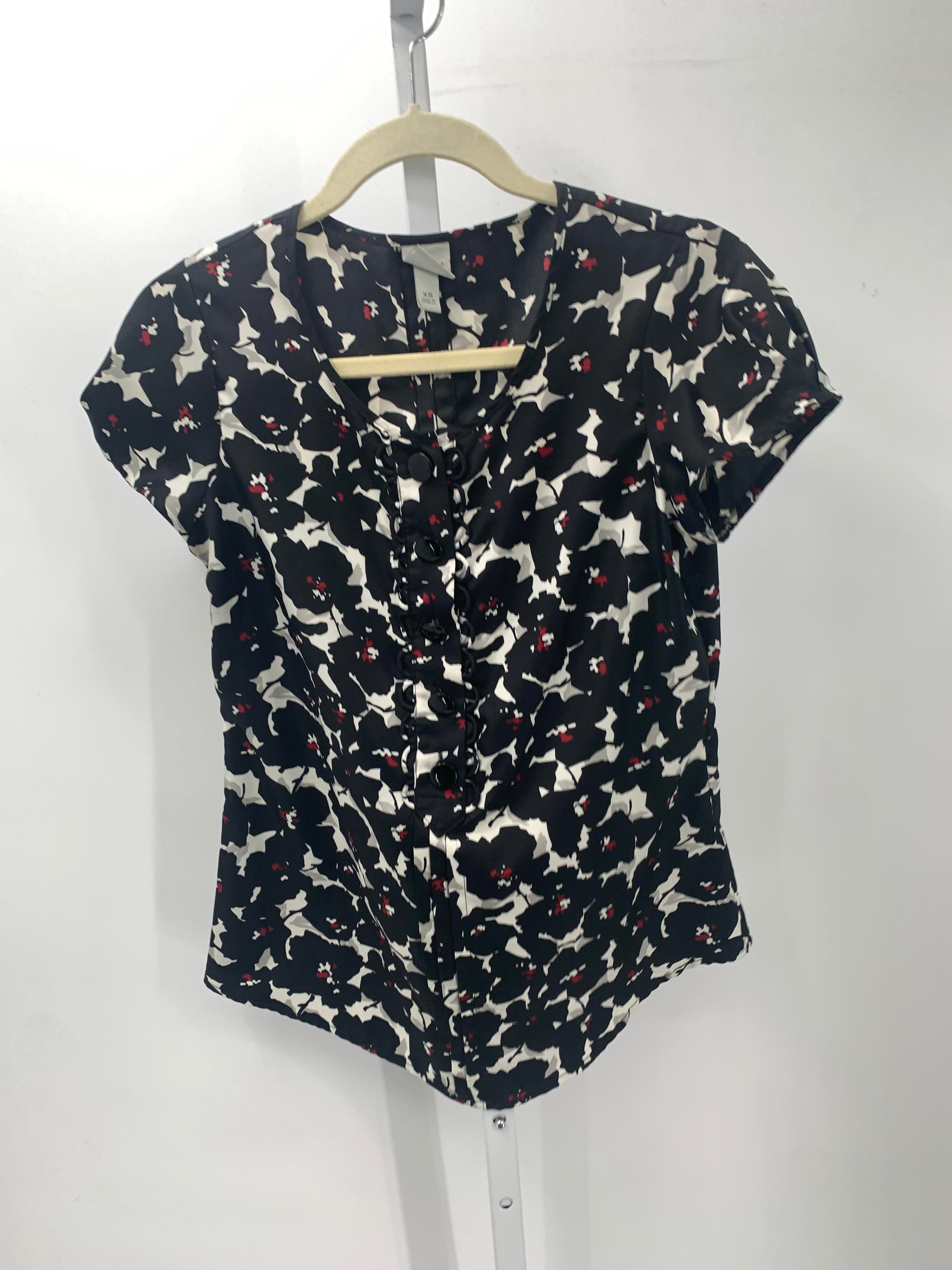Sonoma Size X Small Misses Short Sleeve Shirt