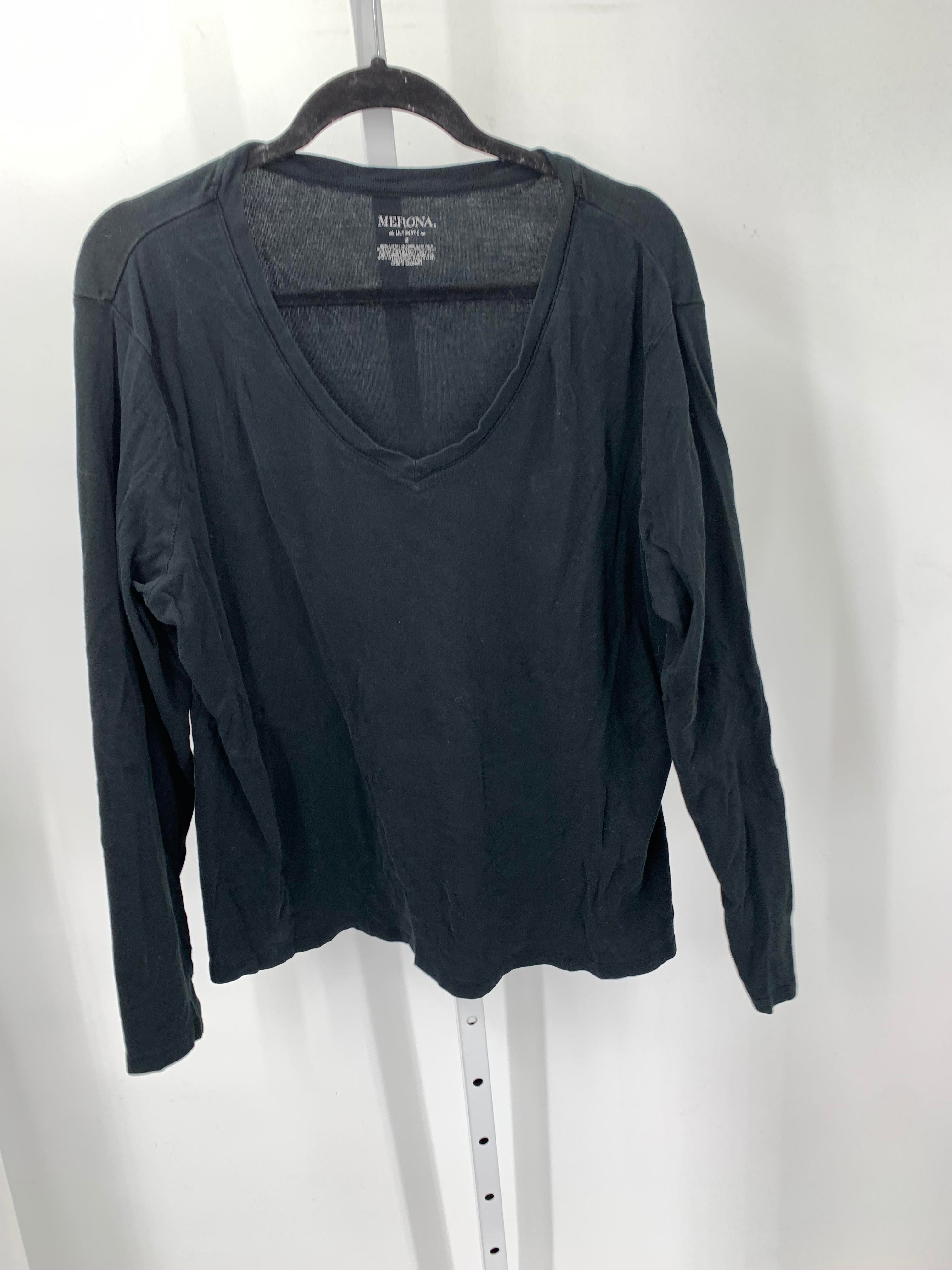 Merona Size 2X Womens Long Sleeve Shirt