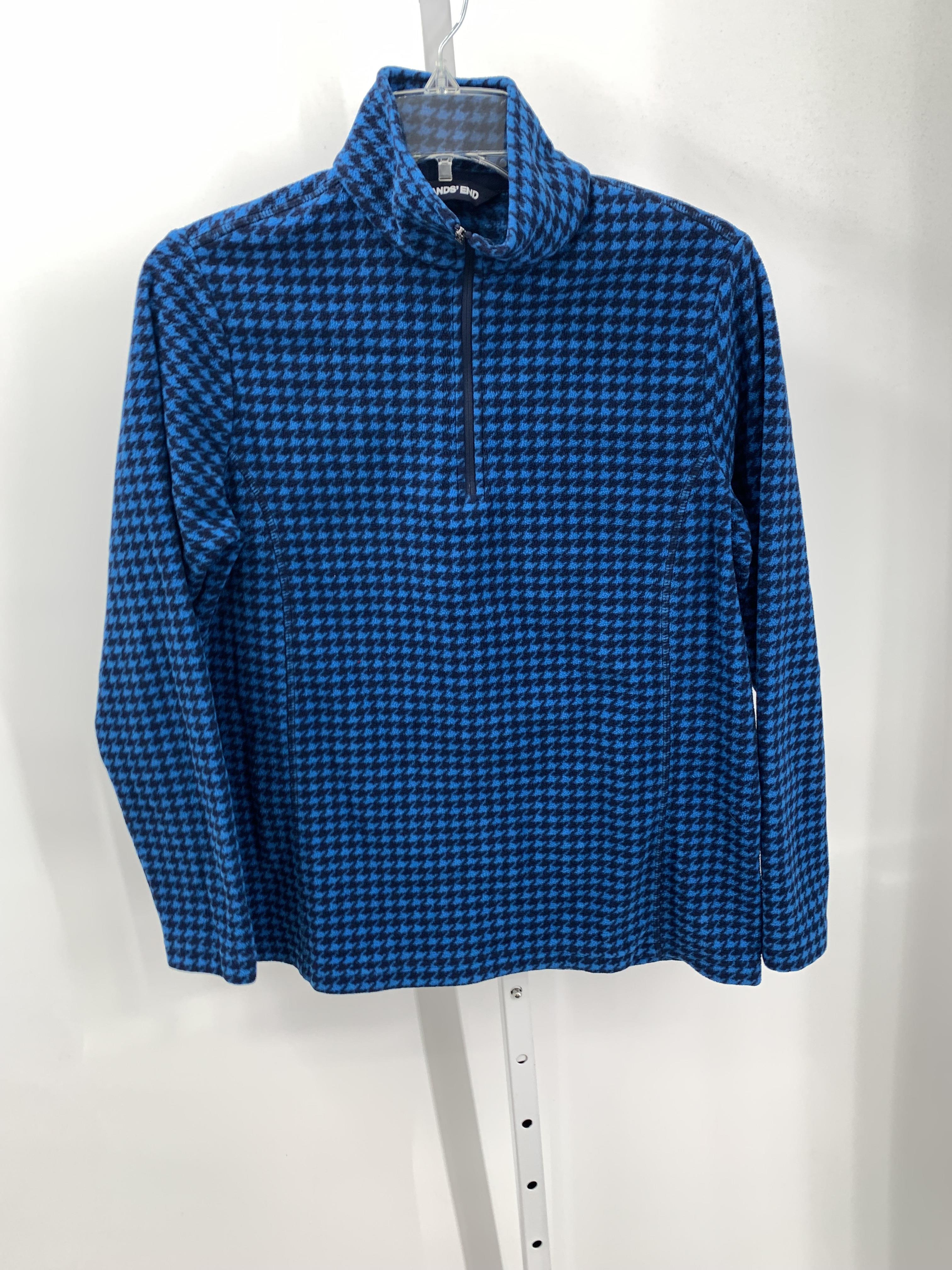 Lands End Size Medium Petite Petite Long Sleeve Shirt