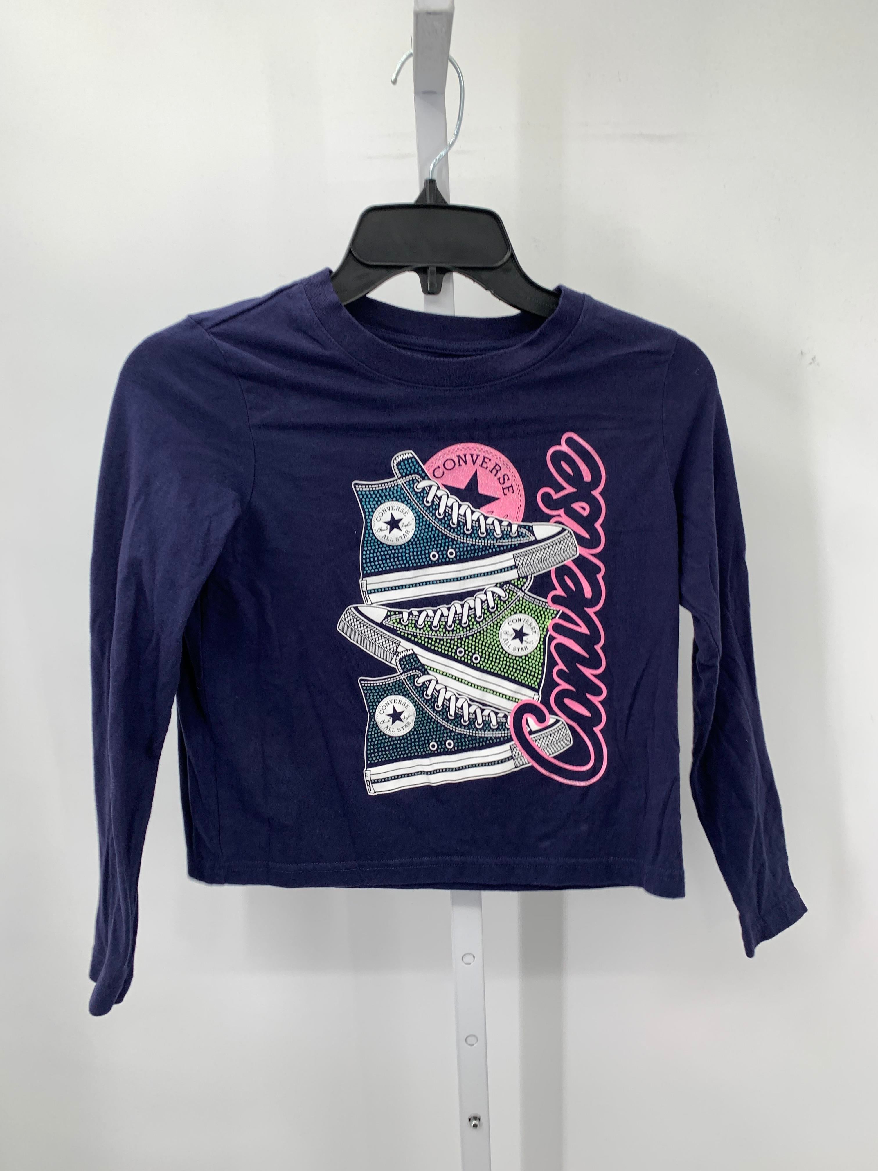 Converse Size 10-12 Girls Long Sleeve Shirt