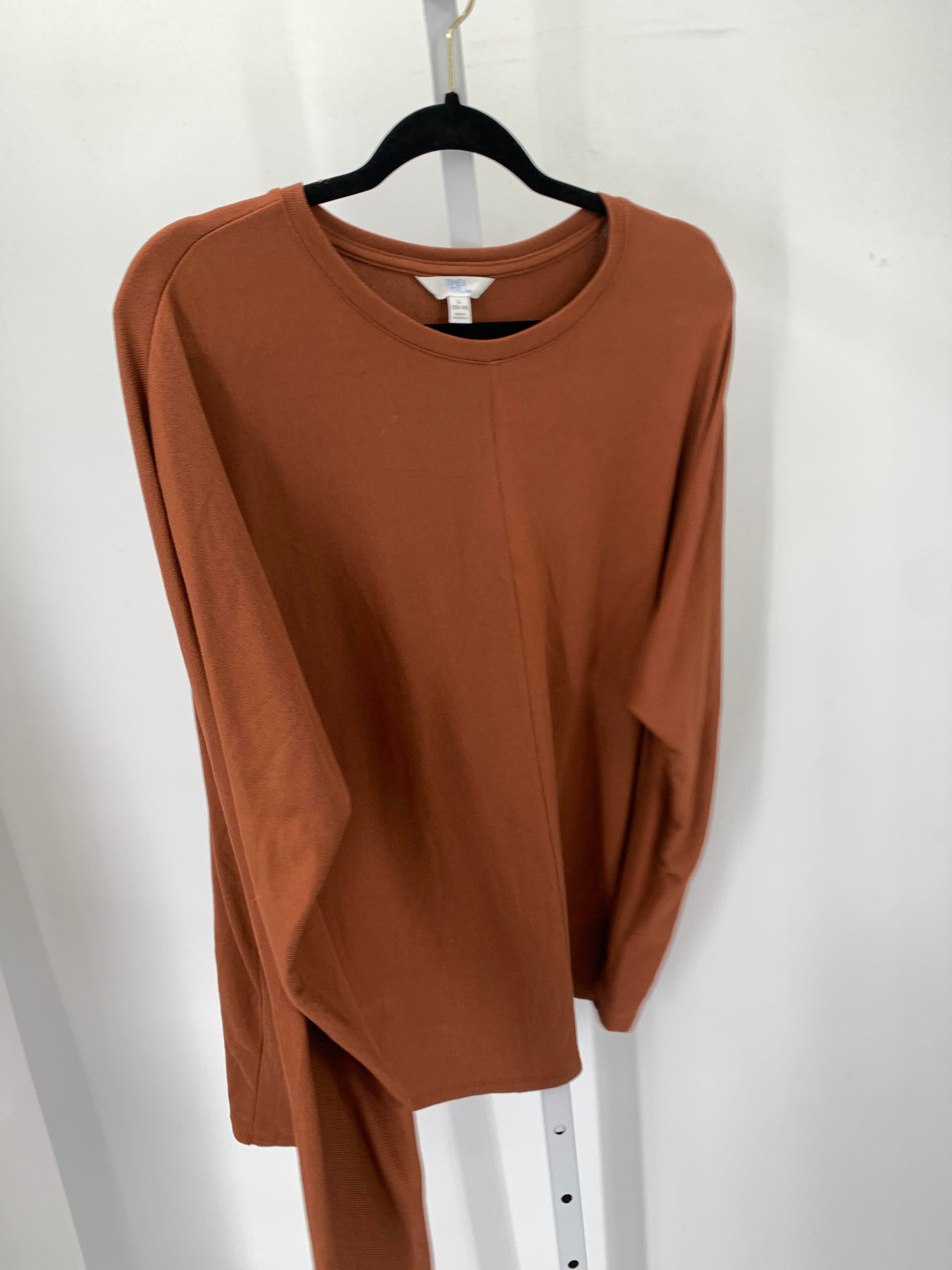 Time and Tru Size Large Misses Long Sleeve Shirt