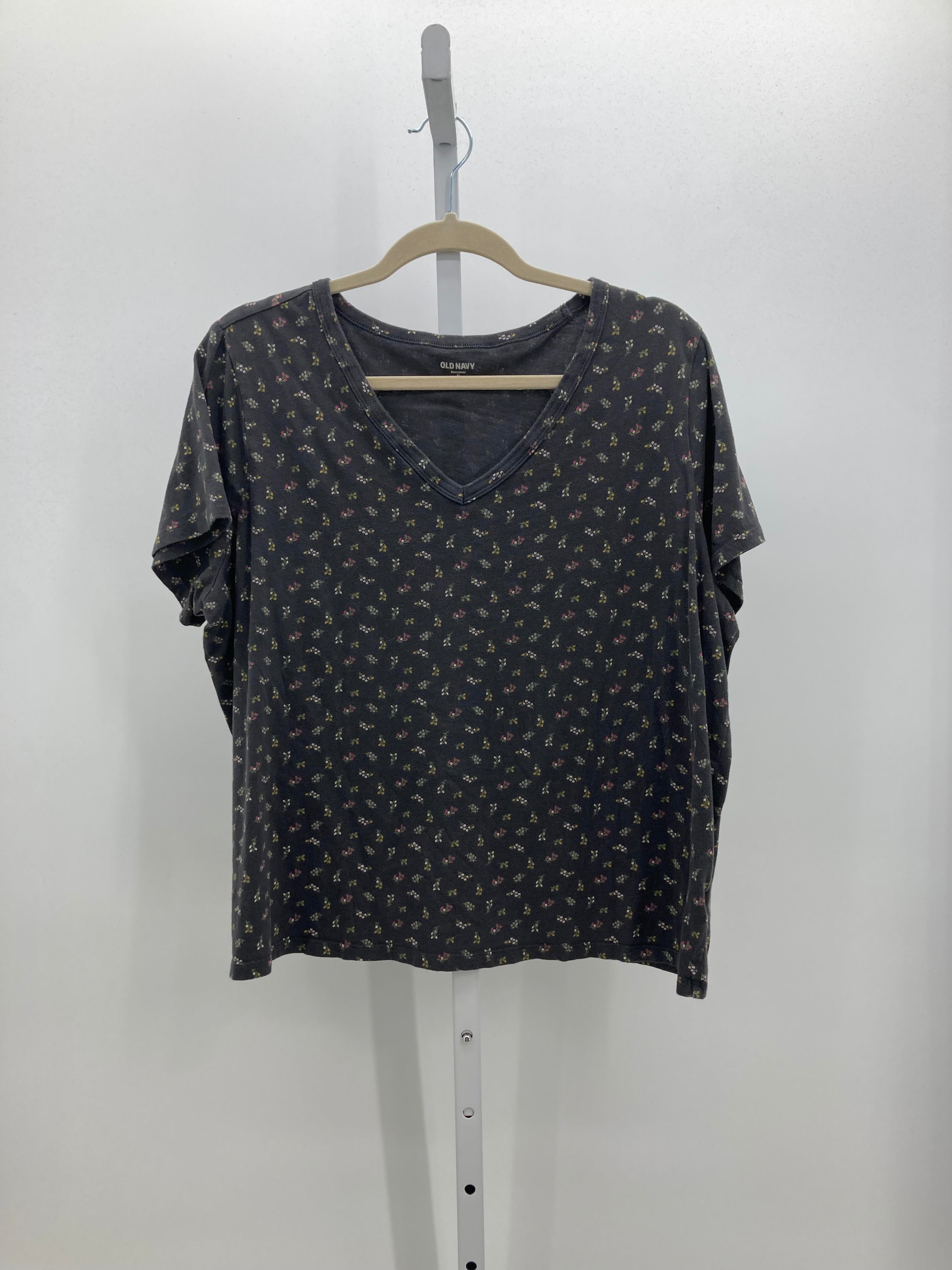 Old Navy Size Extra Large Misses Short Sleeve Shirt