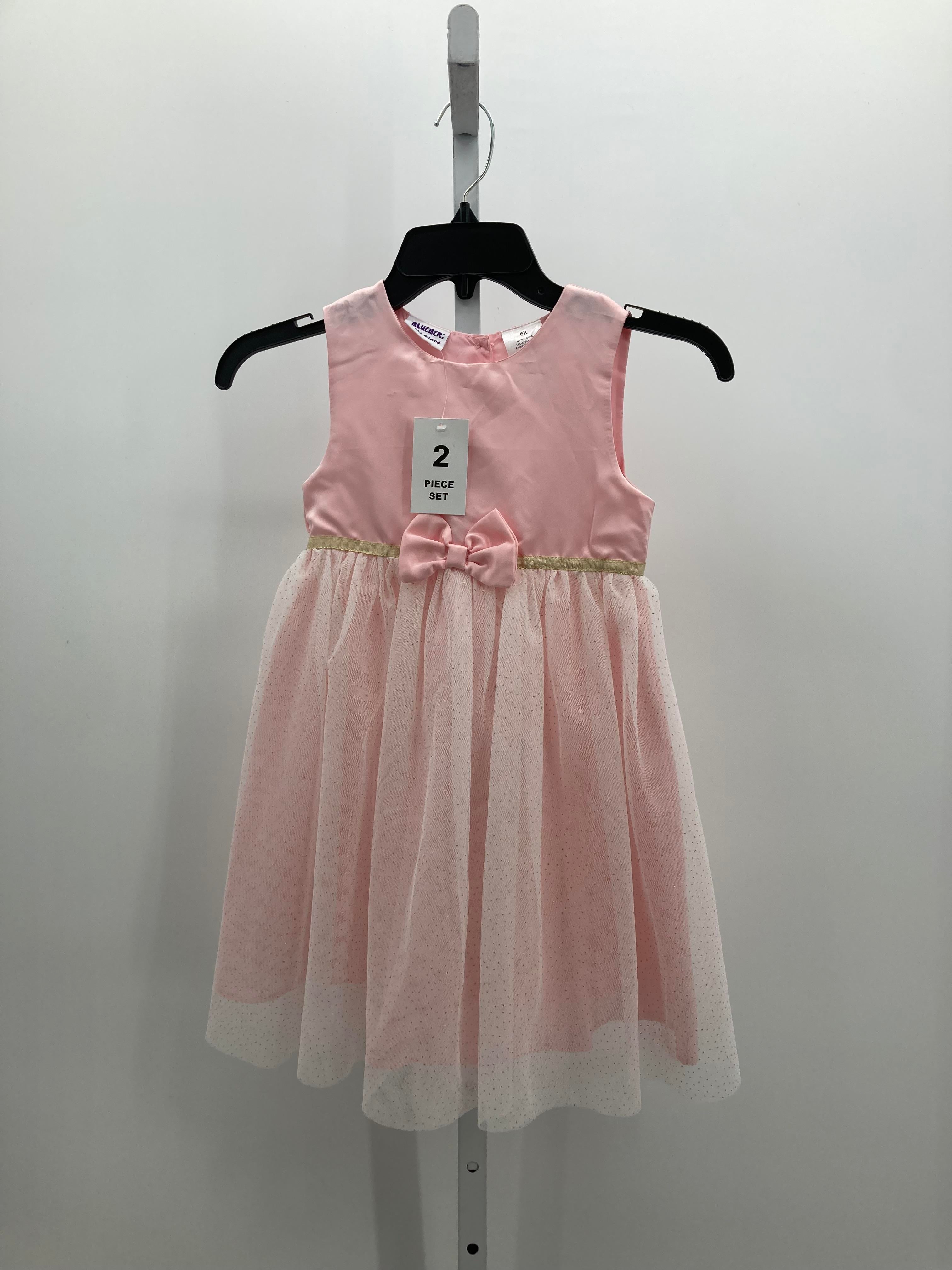 Blueberi Size 6X Girls Sleeveless Dress