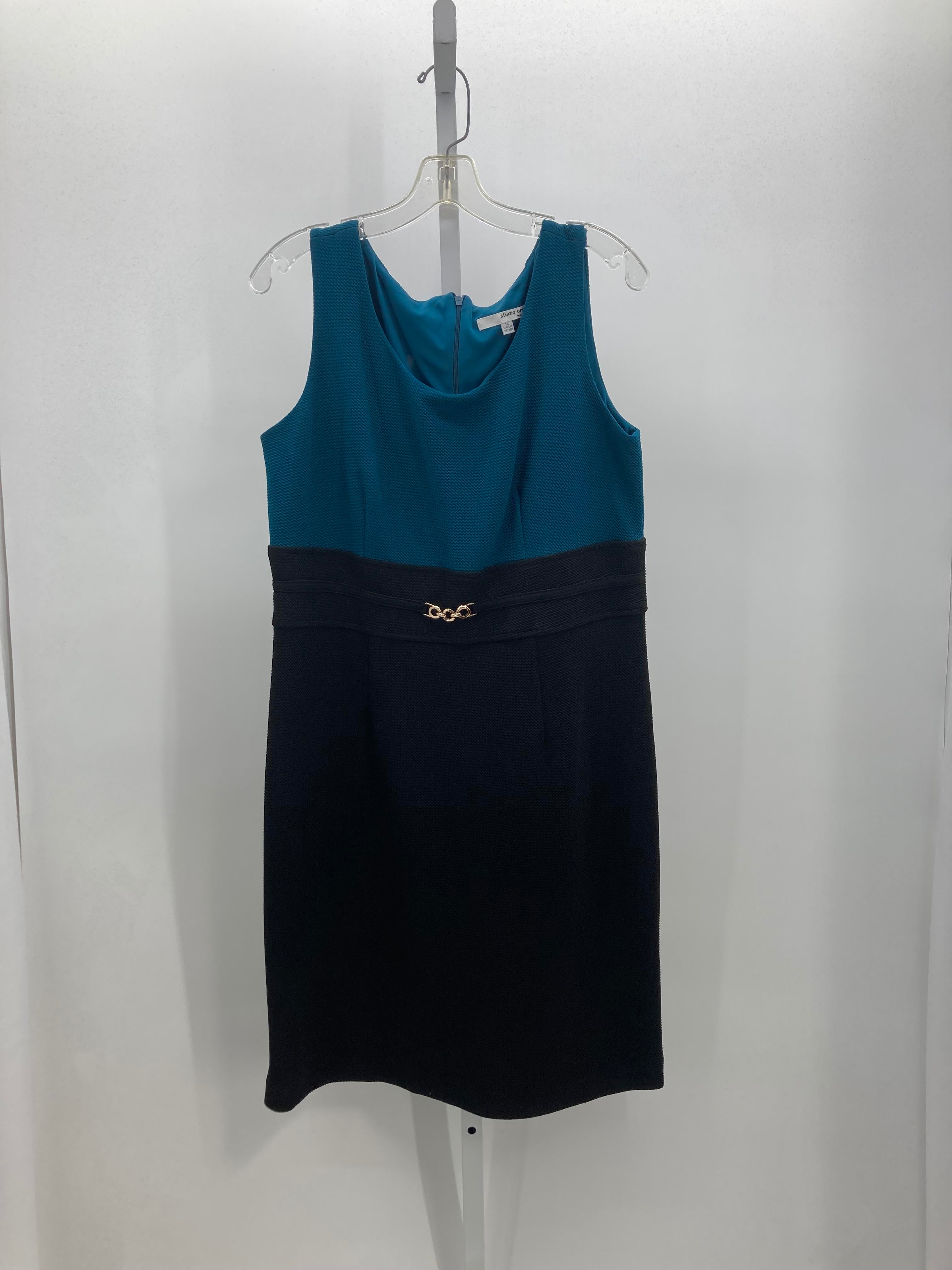 Size 14 Misses Sleeveless Dress