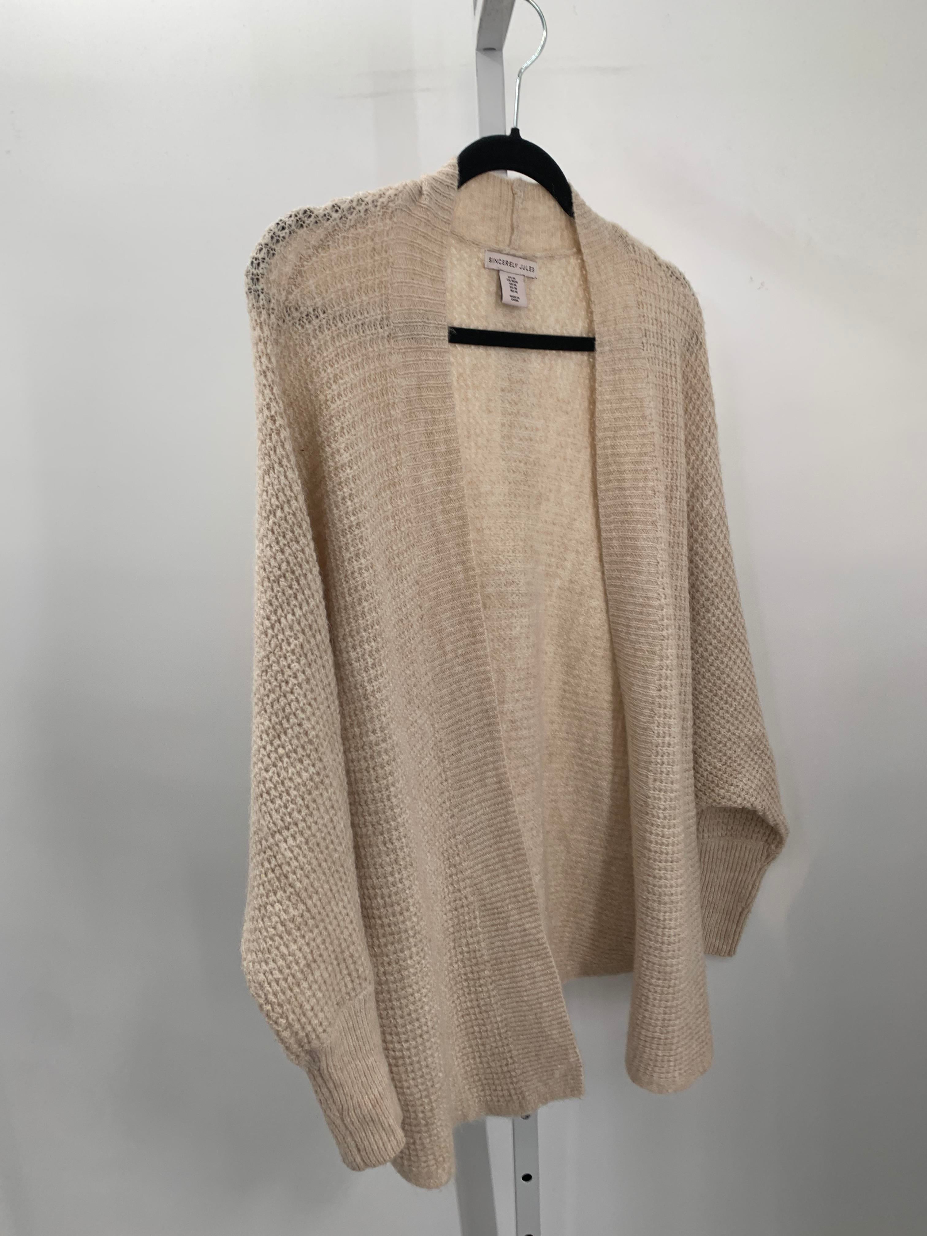 Size Medium Juniors Cardigan