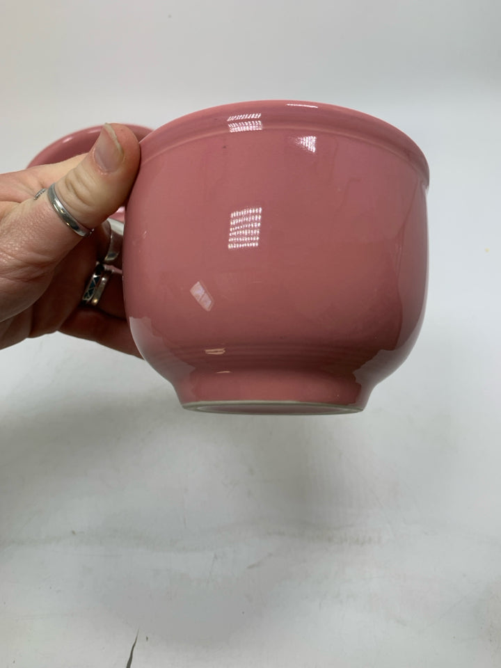 2 CHILI BOWLS ROSE PINK.
