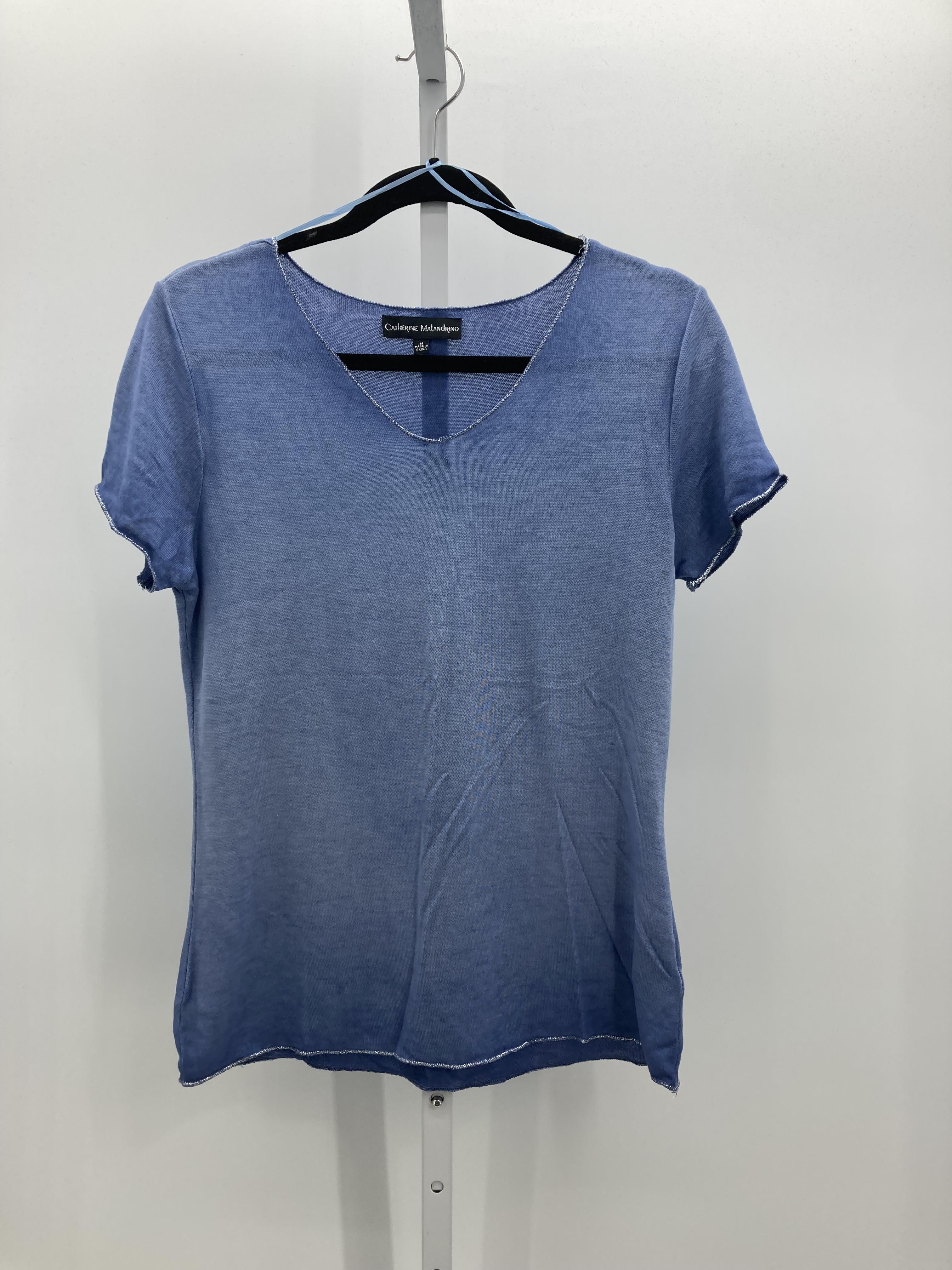 Catherine Malandrino Size Medium Misses Short Sleeve Shirt