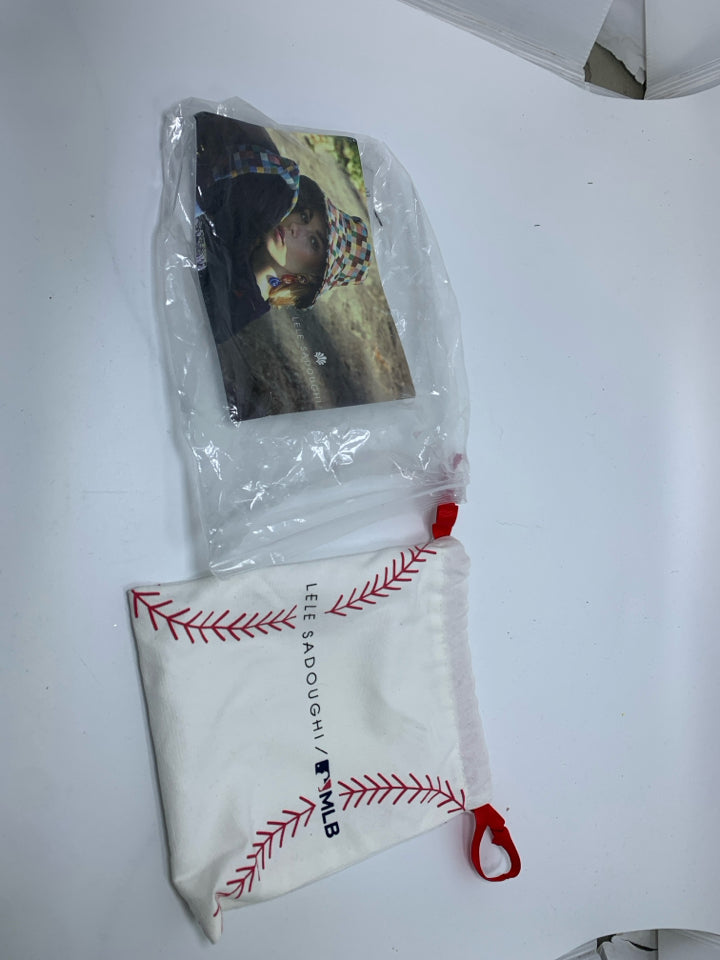 Lele Sadoughi Boston Red Sox Headband- New With Tags