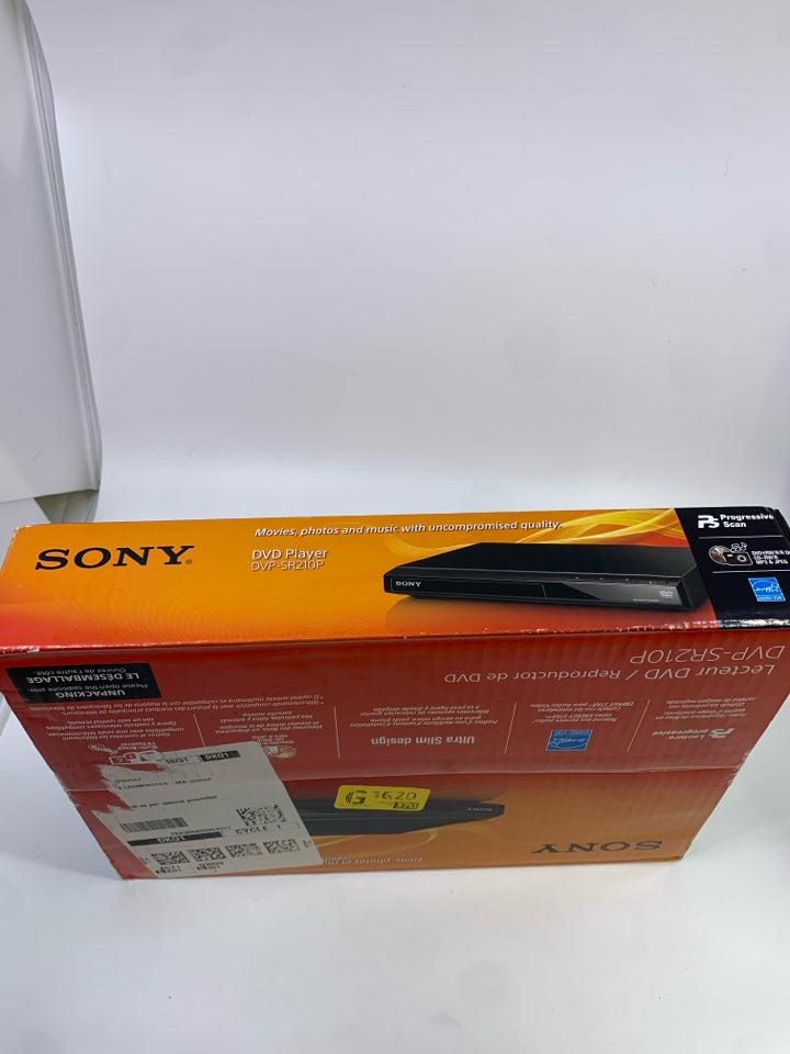 NIB SONY DVD PLAYER.