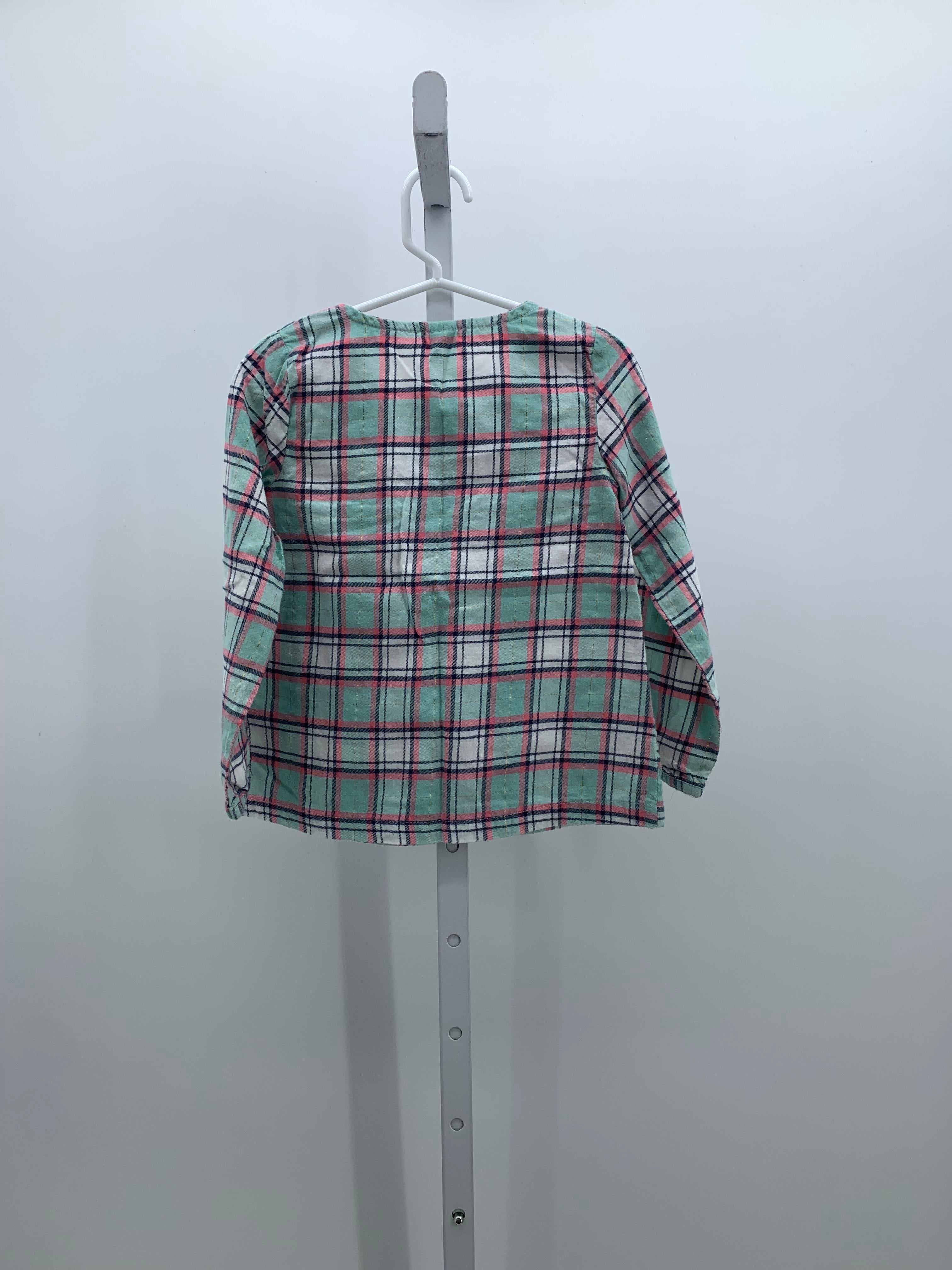 Carters Size 4T Girls Long Sleeve Shirt