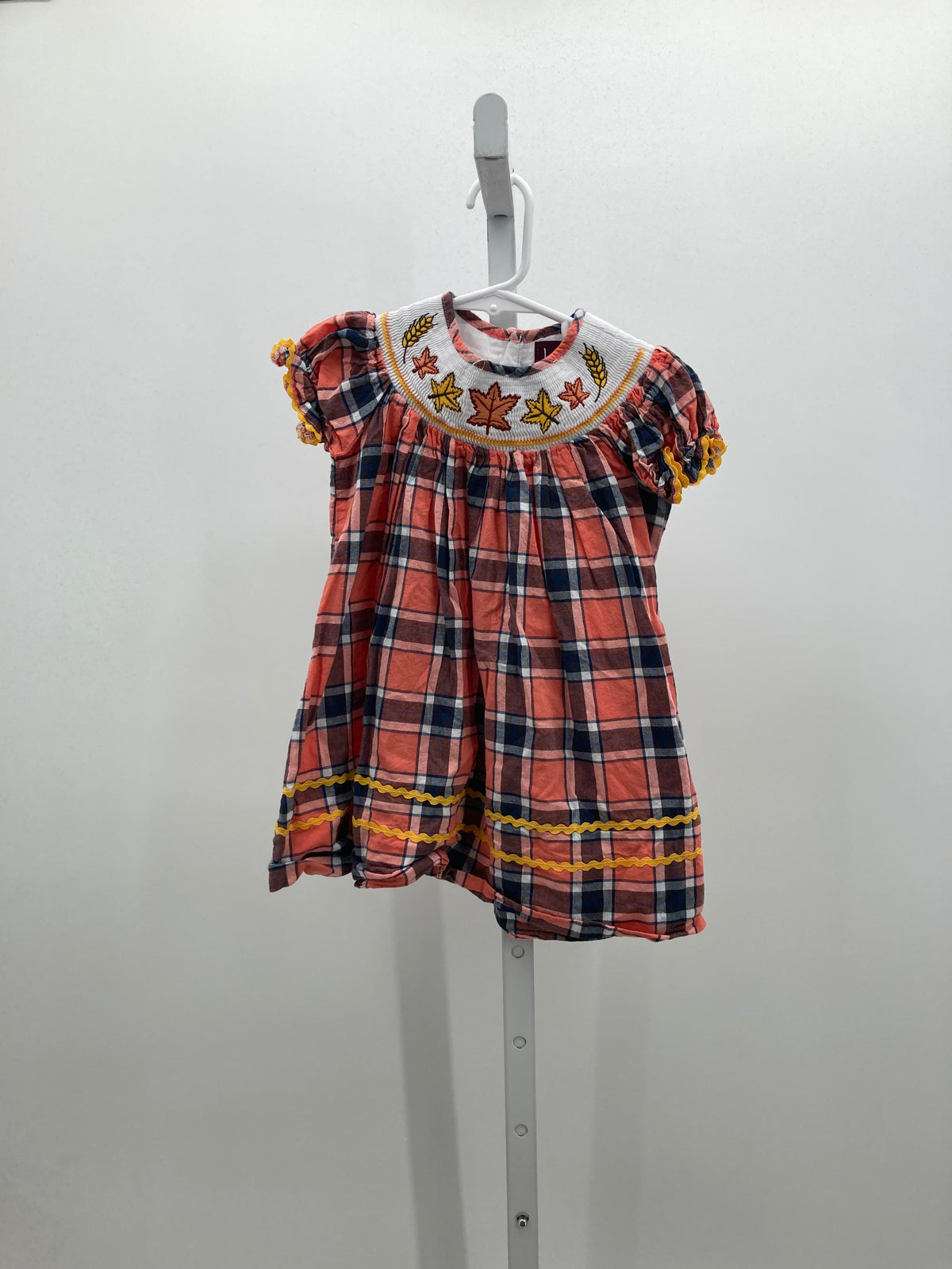 Size 12-24 Months Girls Short Sleeve Dress