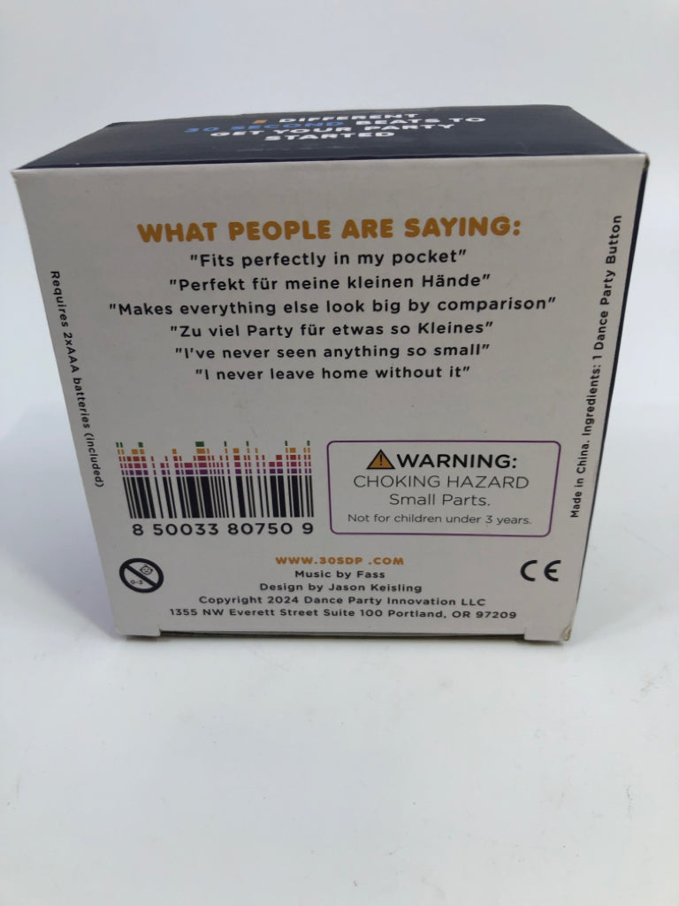 NIB DANCE PARTY GAME.