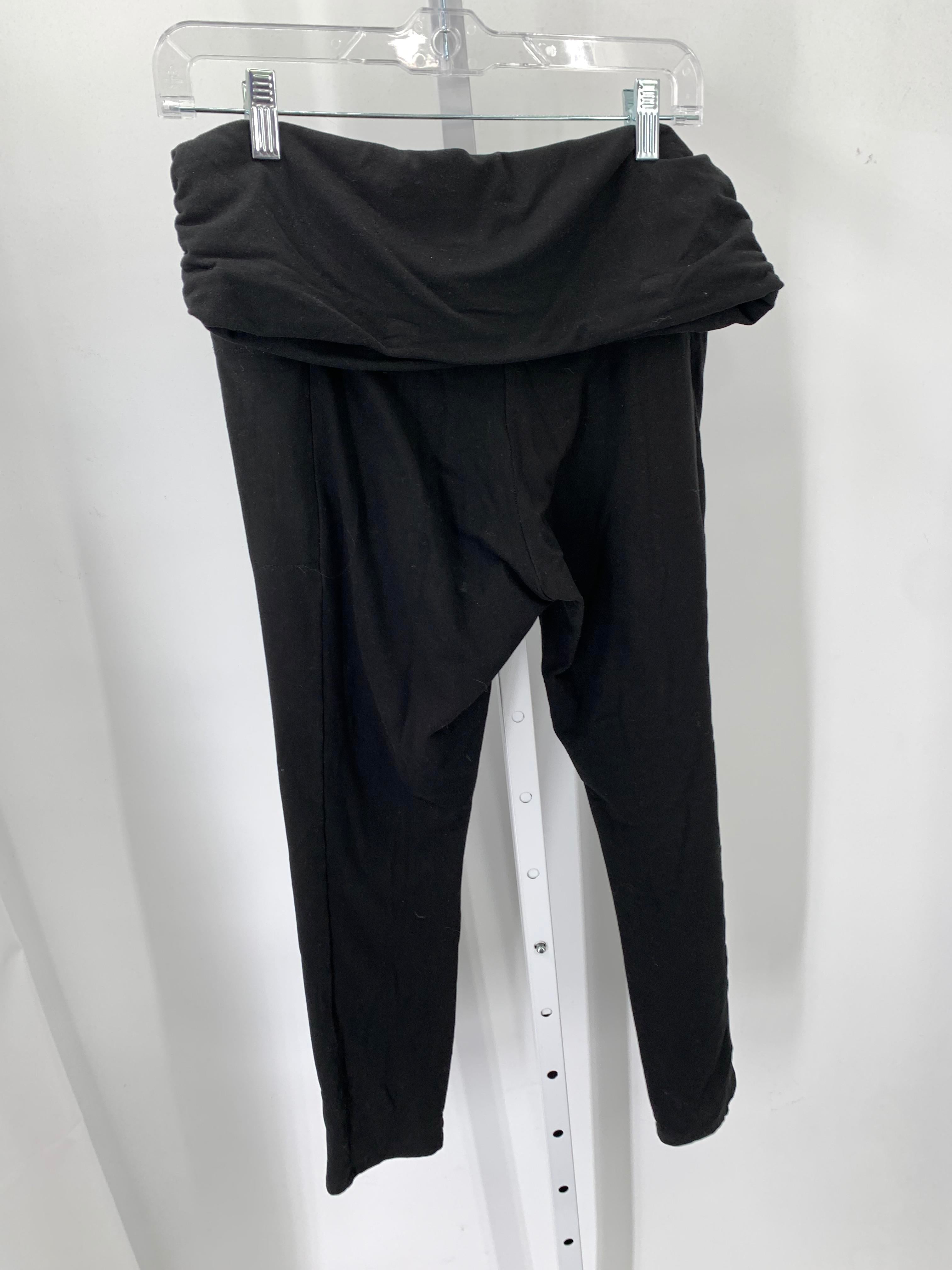 Black Size Extra Large Maternity Pants
