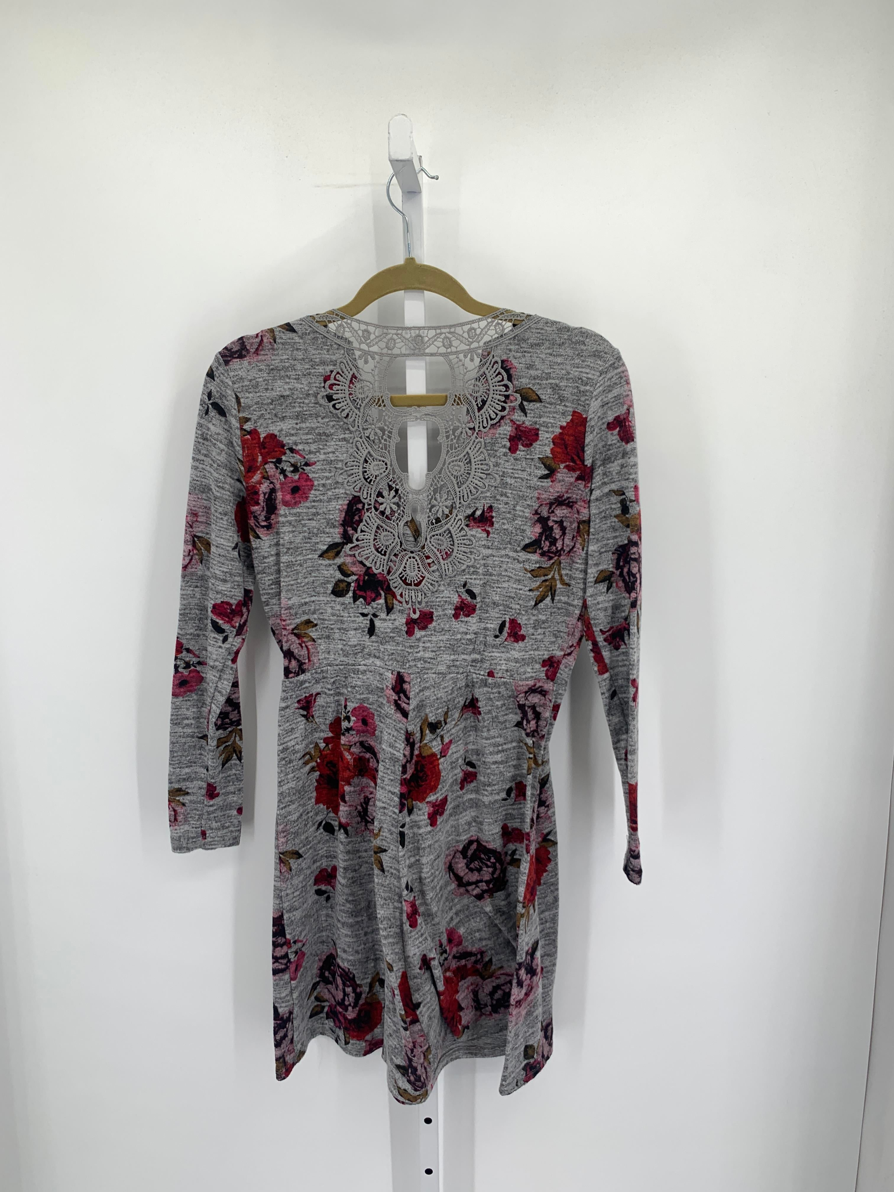 Candies Size Large Juniors Long Sleeve Dress