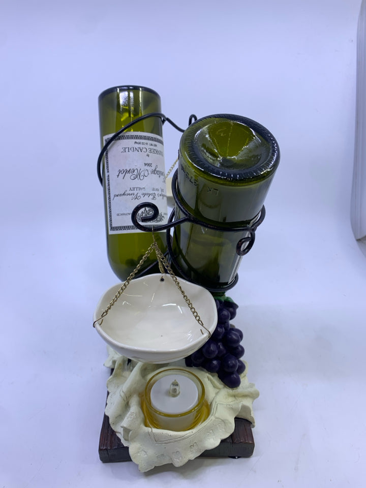 WINE THEME WAX WARMER.