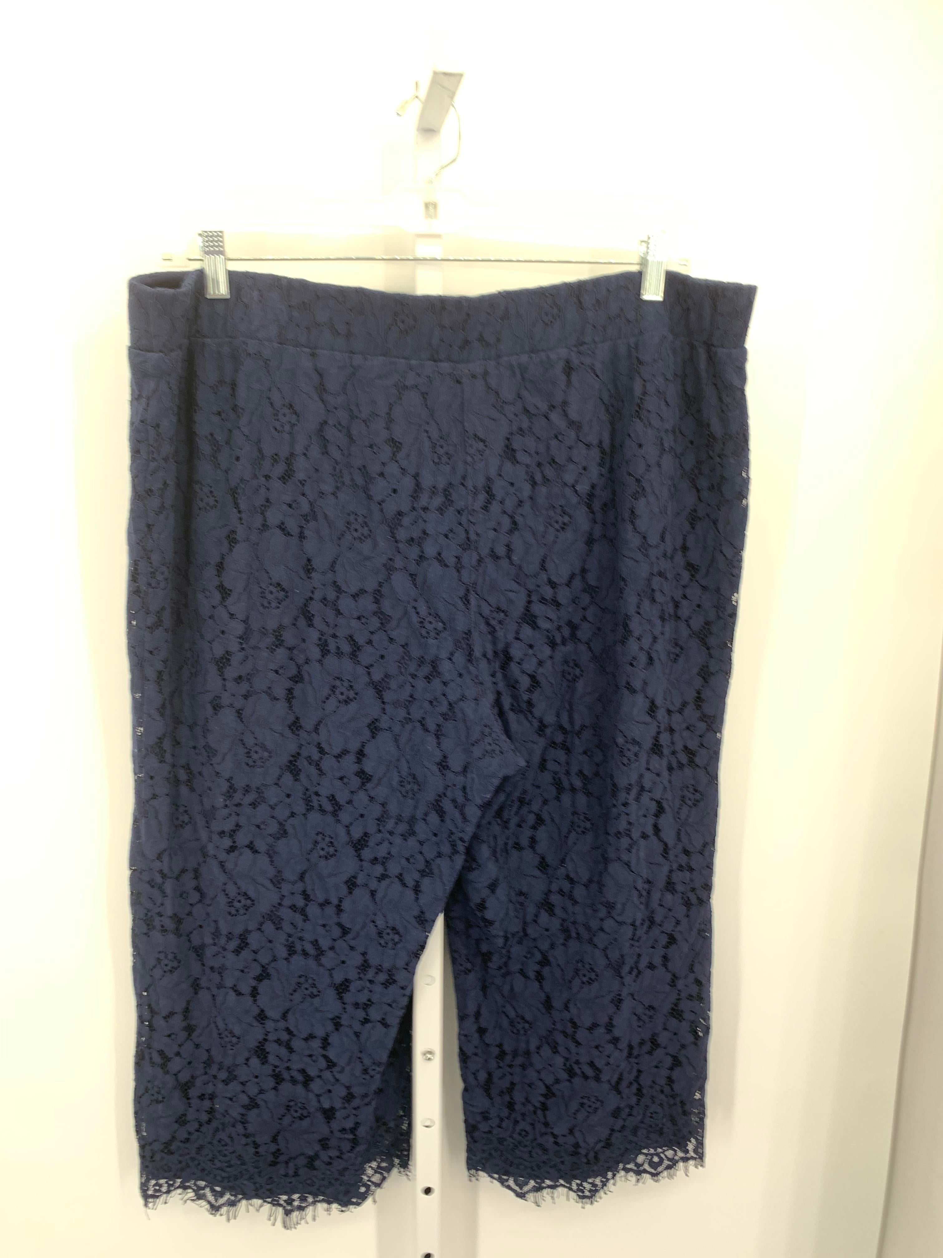 Isaac Mizrahi Size 1XP Womens Cropped Pants