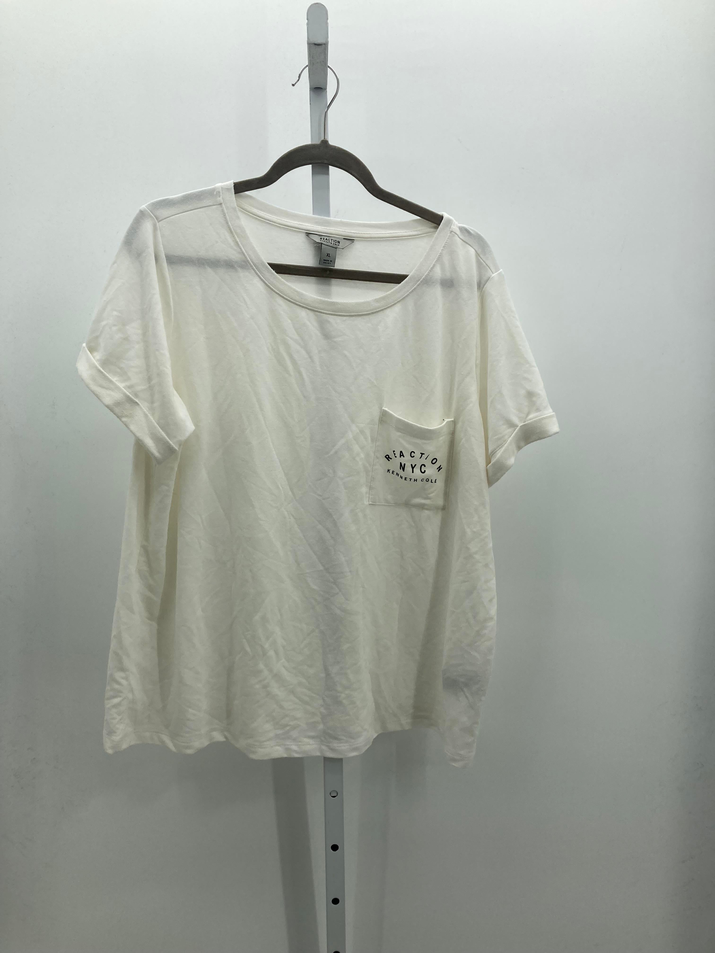 Kenneth Cole Size Extra Large Misses Short Sleeve Shirt