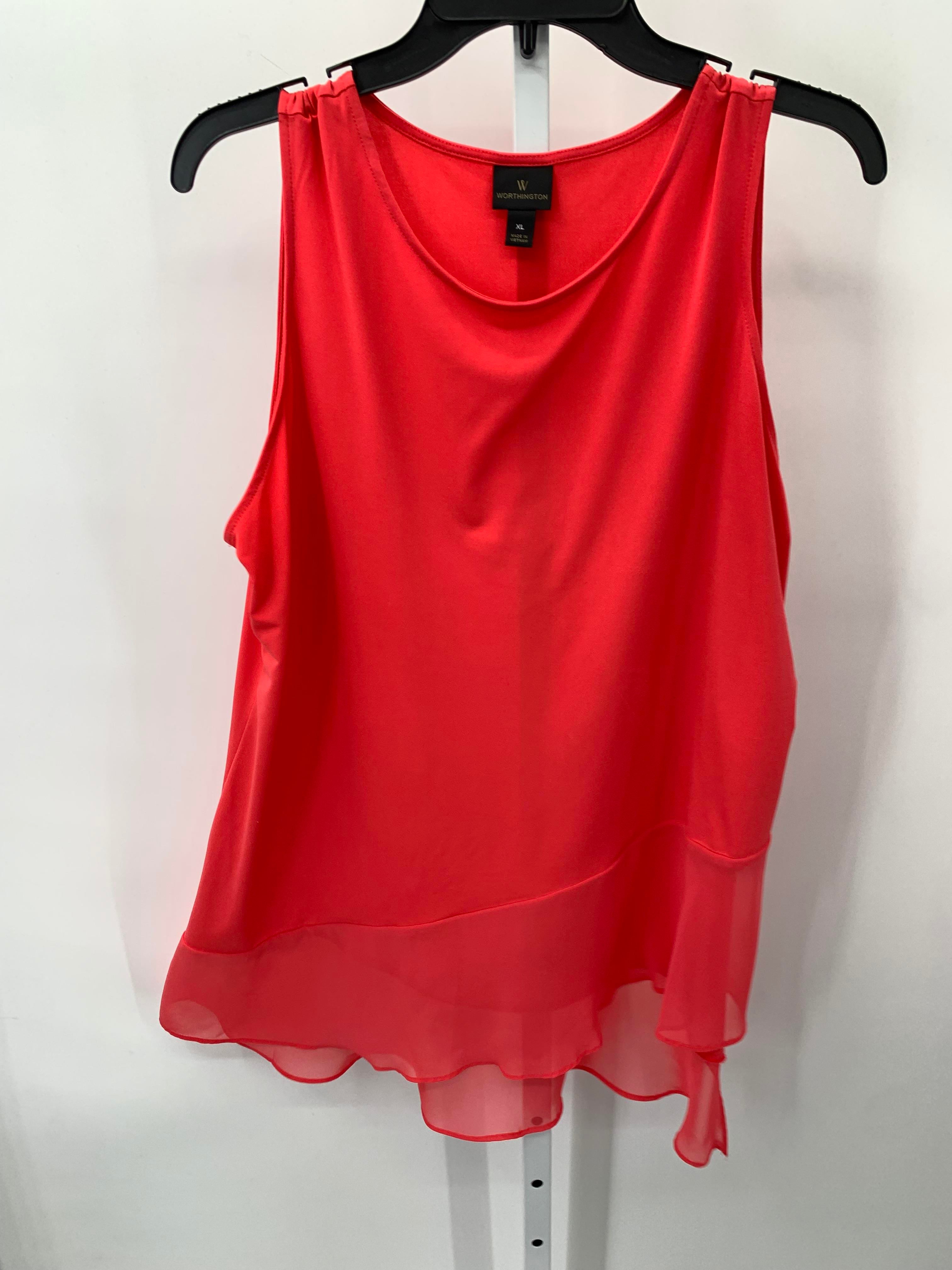 Worthington Size Extra Large Misses Sleeveless Shirt