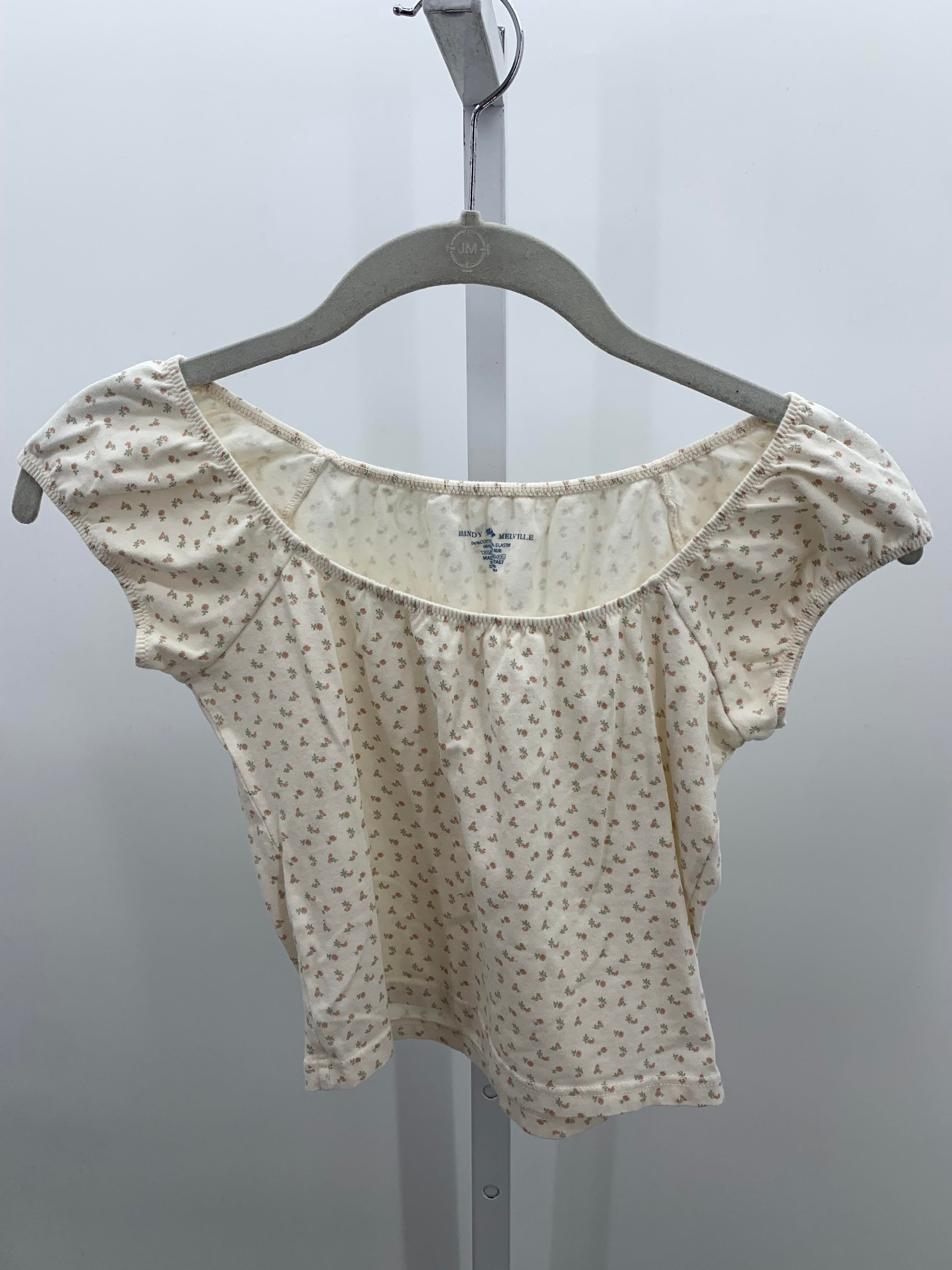 Brandy Melville Size Small Juniors Short Sleeve Shirt