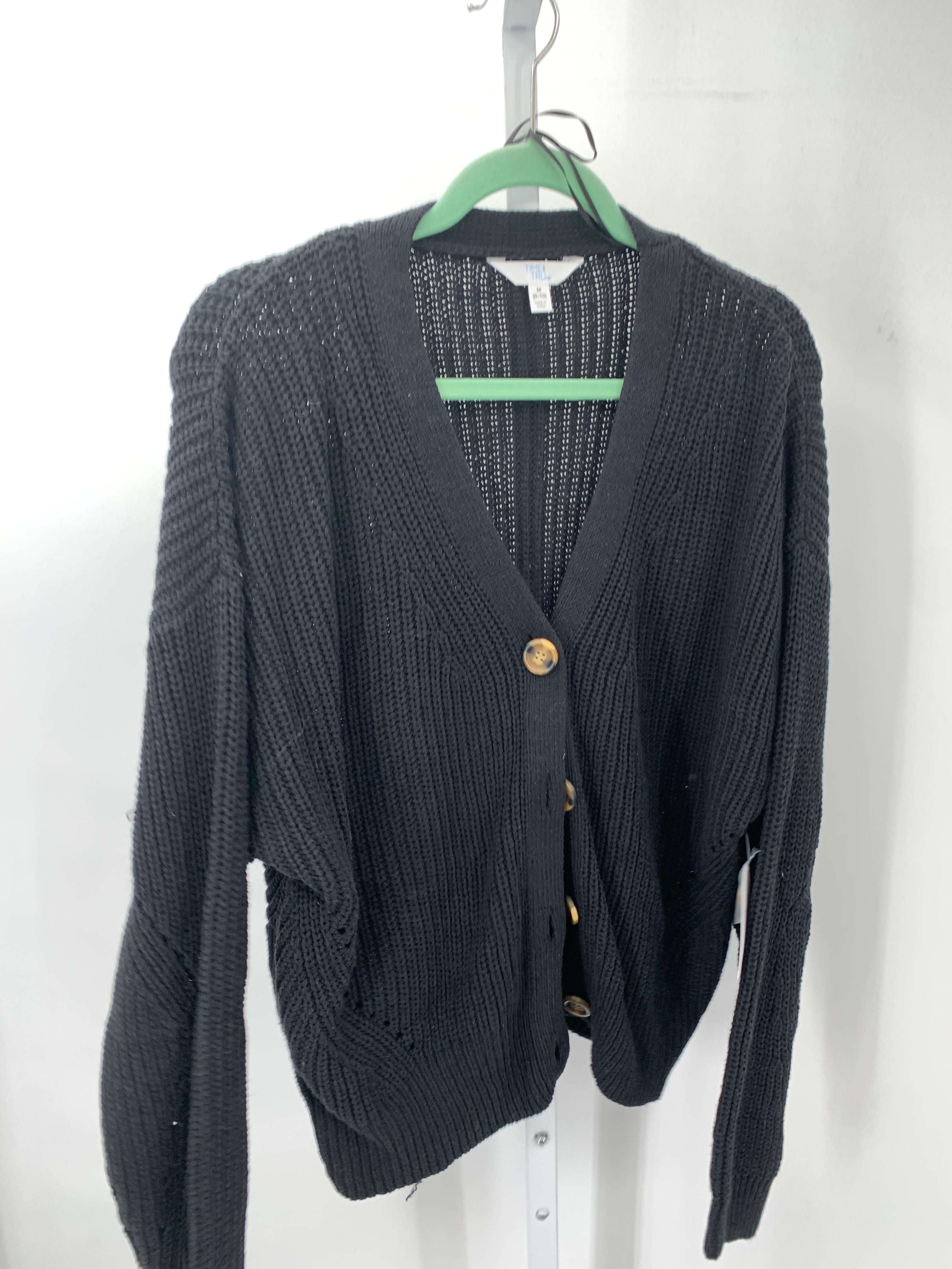 Time and Tru Size Medium Misses Long Slv Sweater