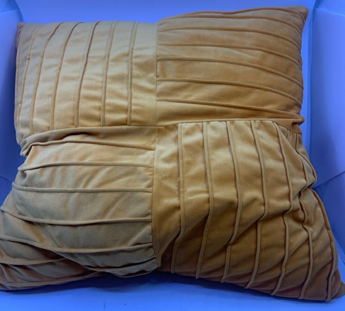LARGE ORANGE PILLOW.
