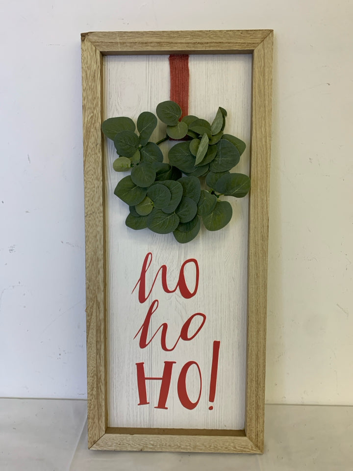 HO HO HO WALL HANGING.