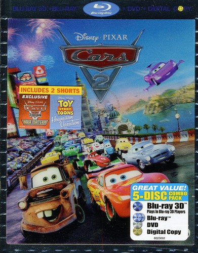 Cars 2 (3D  Blu-ray  DVD  Digital Copy)