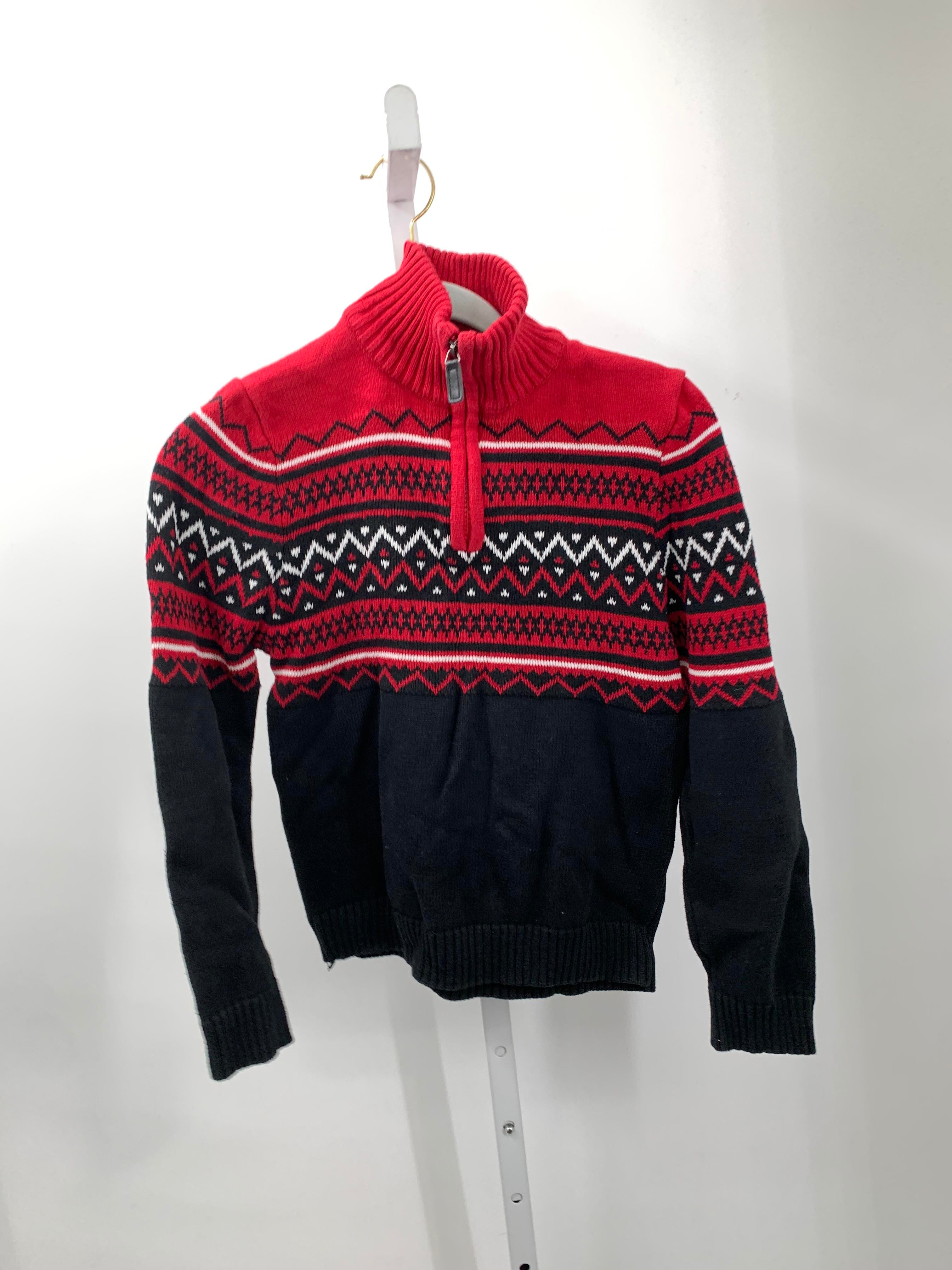 PARTIAL ZIP ZIG ZAG BLK/WHT