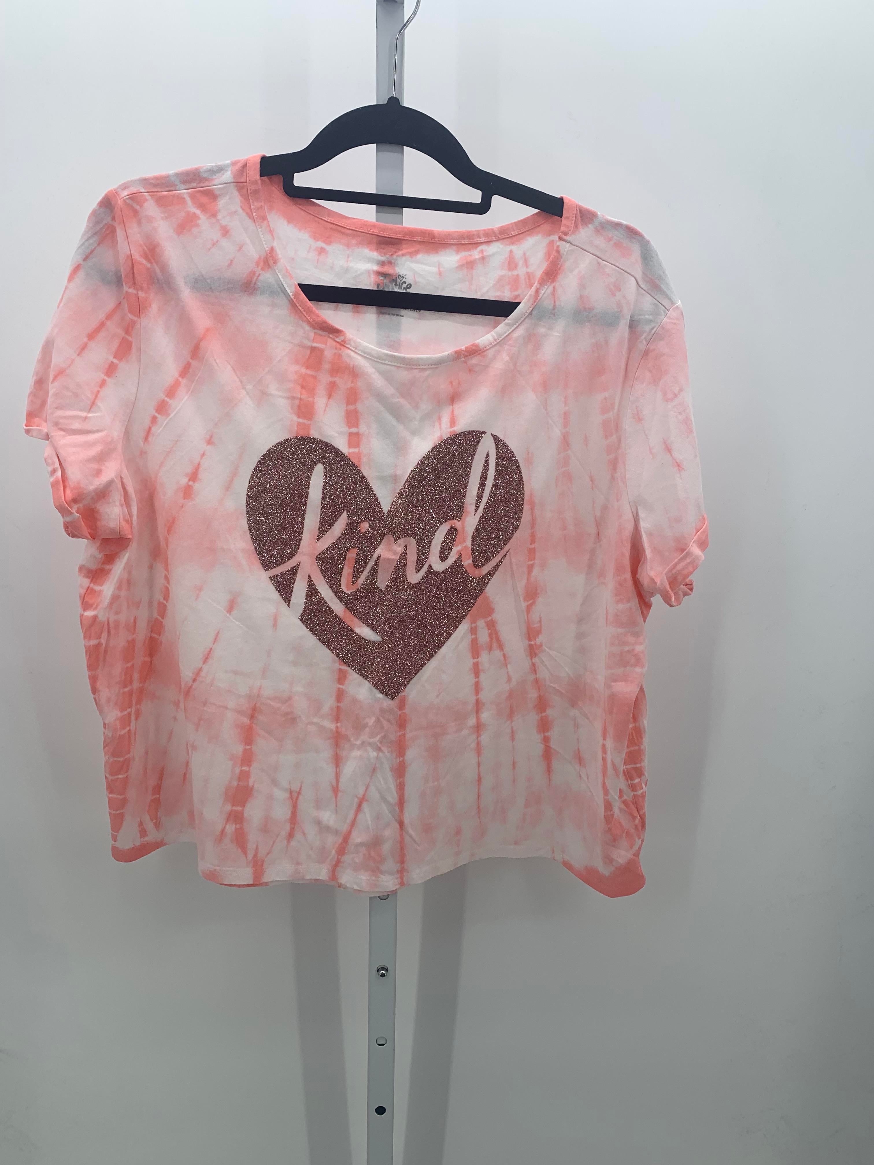 Justice Size 24 Girls Short Sleeve Shirt