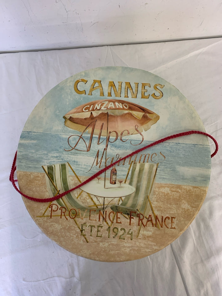 CANNES HAT BOX.