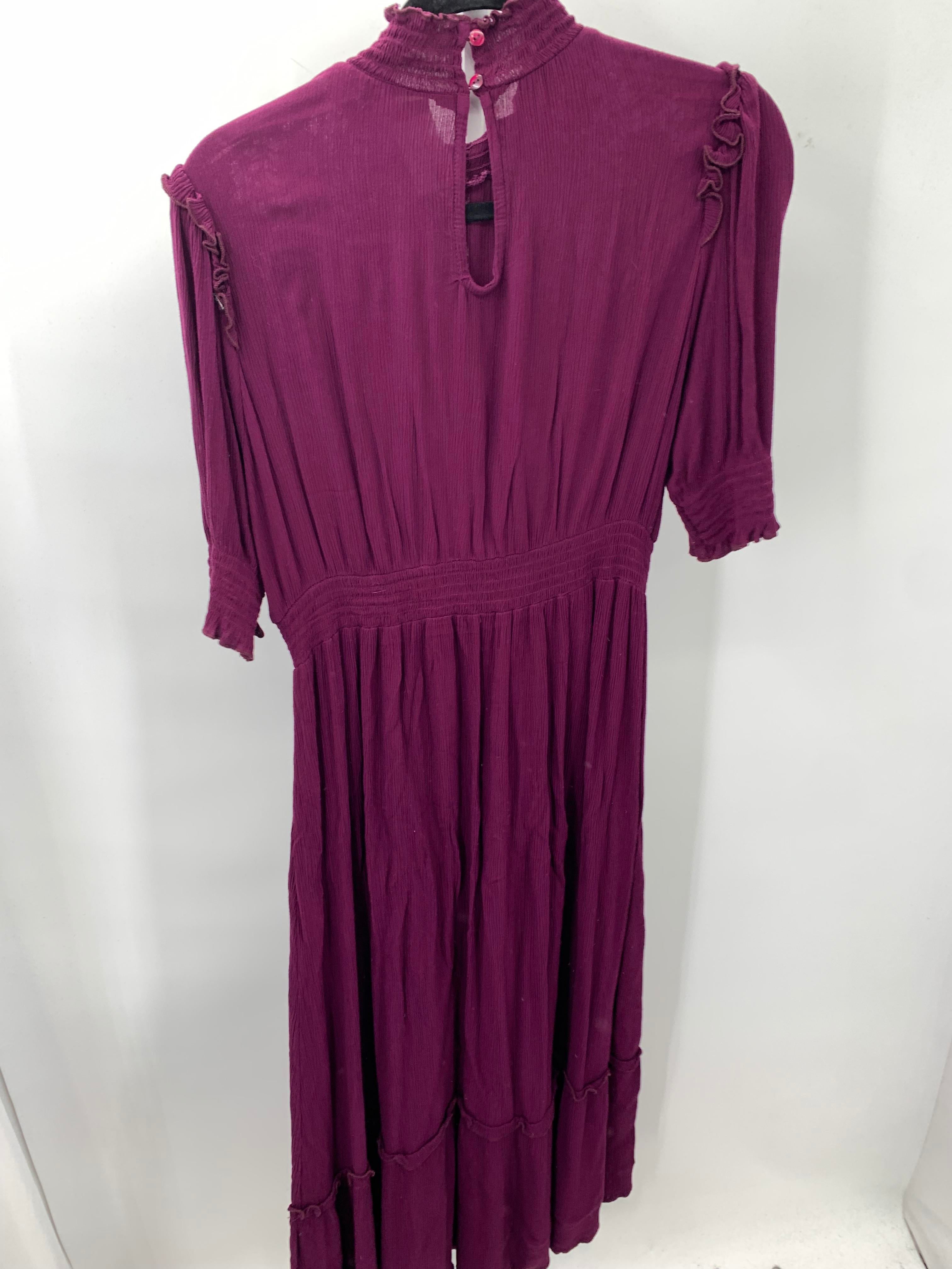 Wrapper Size Large Misses Short Sleeve Dress