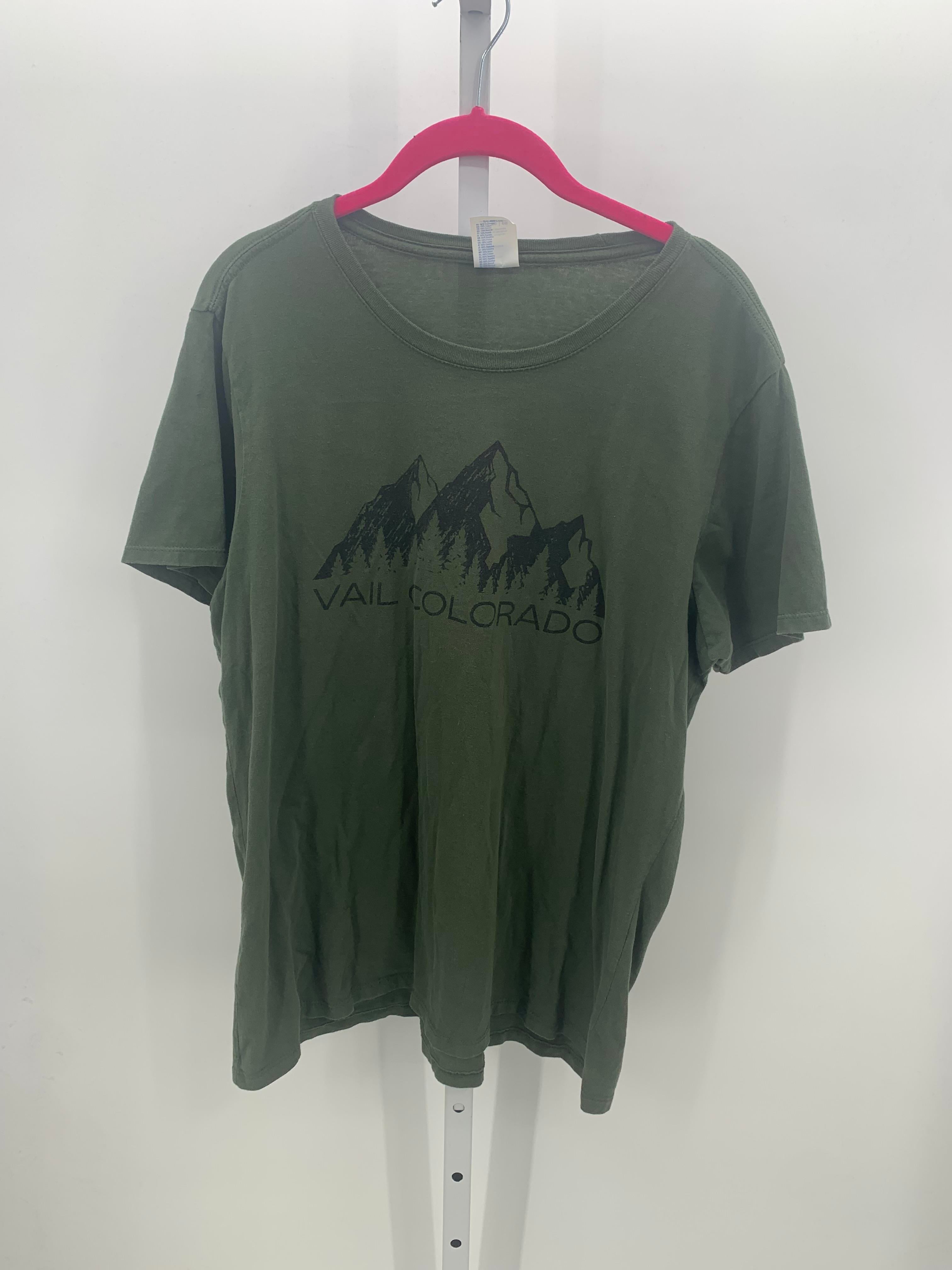 Size Extra Large Misses Short Sleeve Shirt