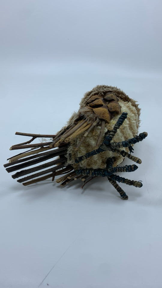 TWIG OWL FIGURE.
