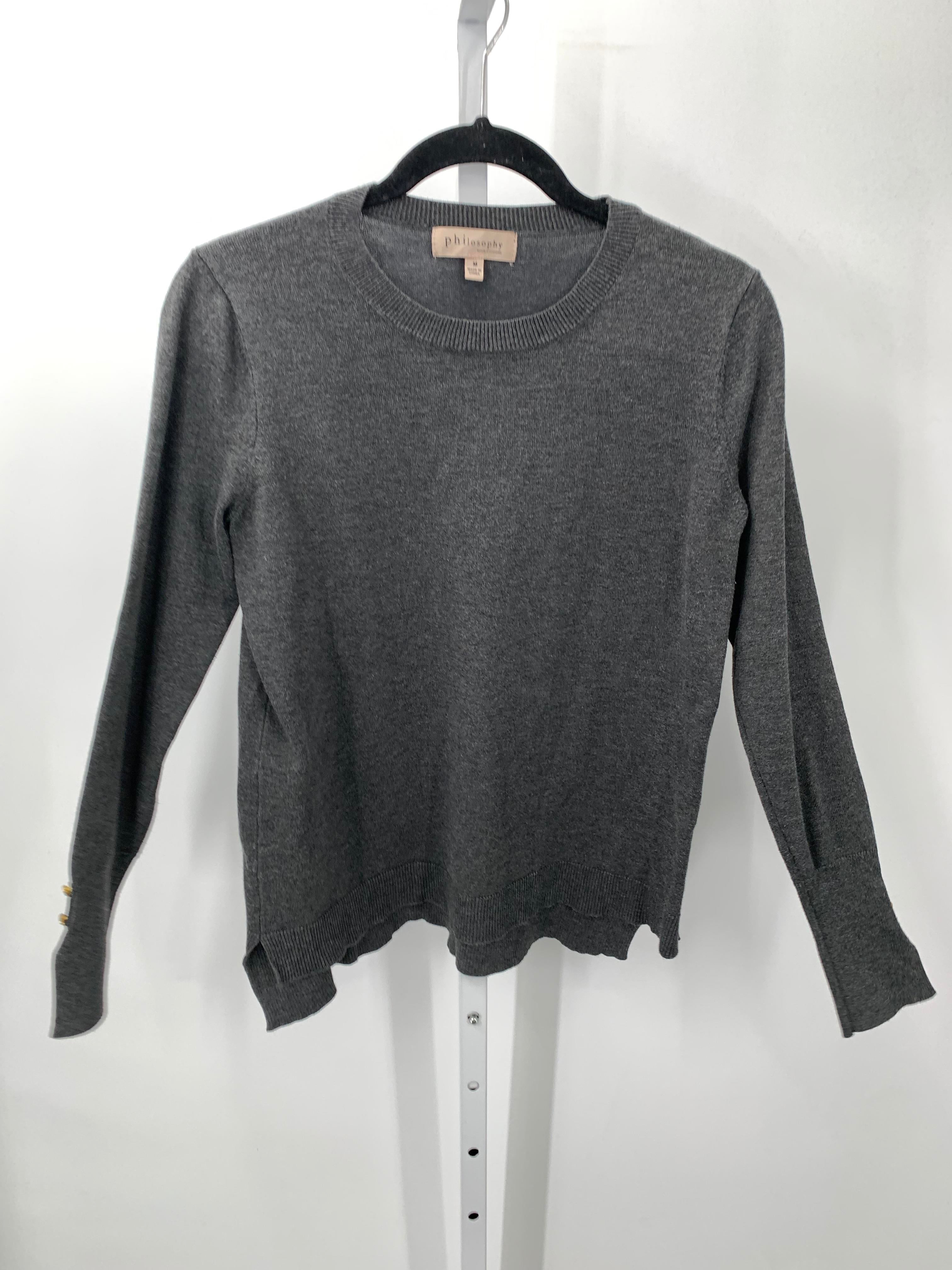 philosophy Size Medium Misses Long Slv Sweater