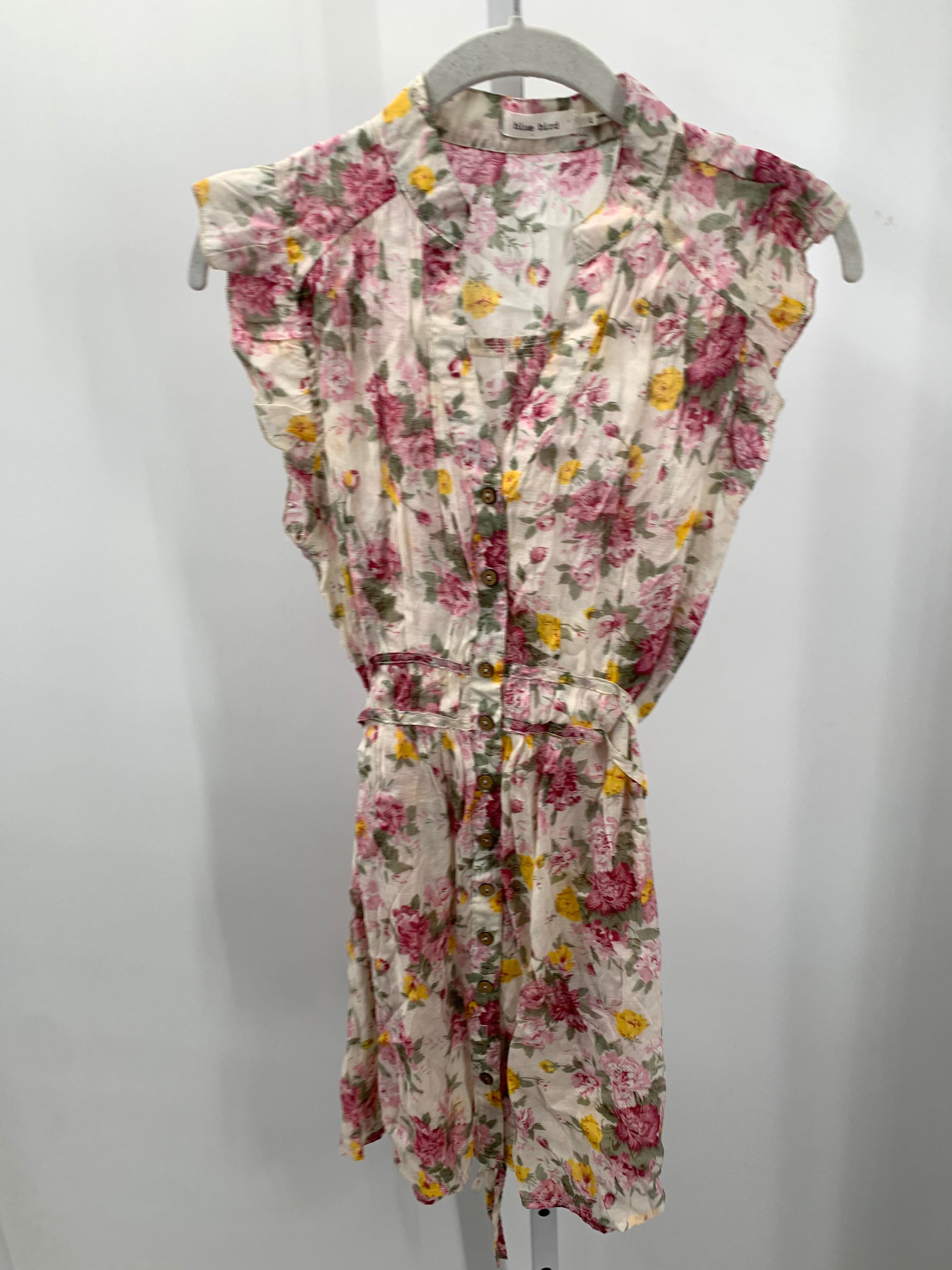 Blue Bird Size Large Juniors Sundress