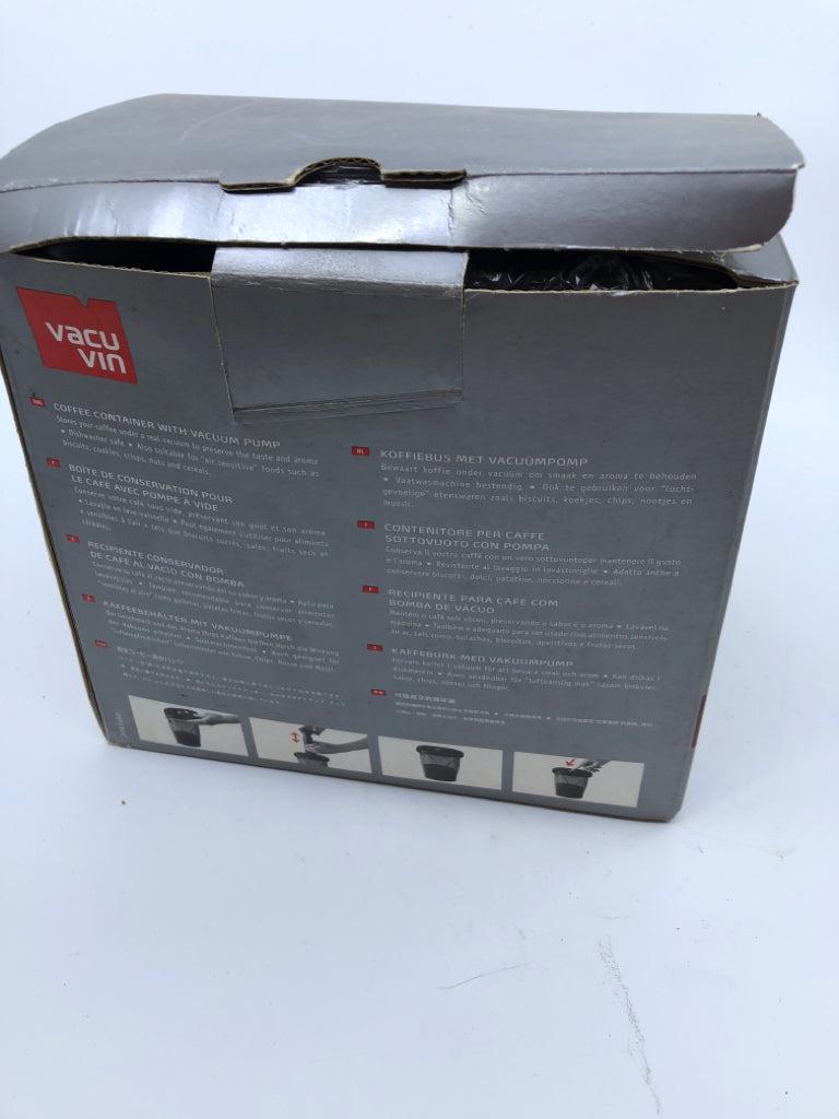 NIB VACUUM COFFEE SAVER CONTAINER