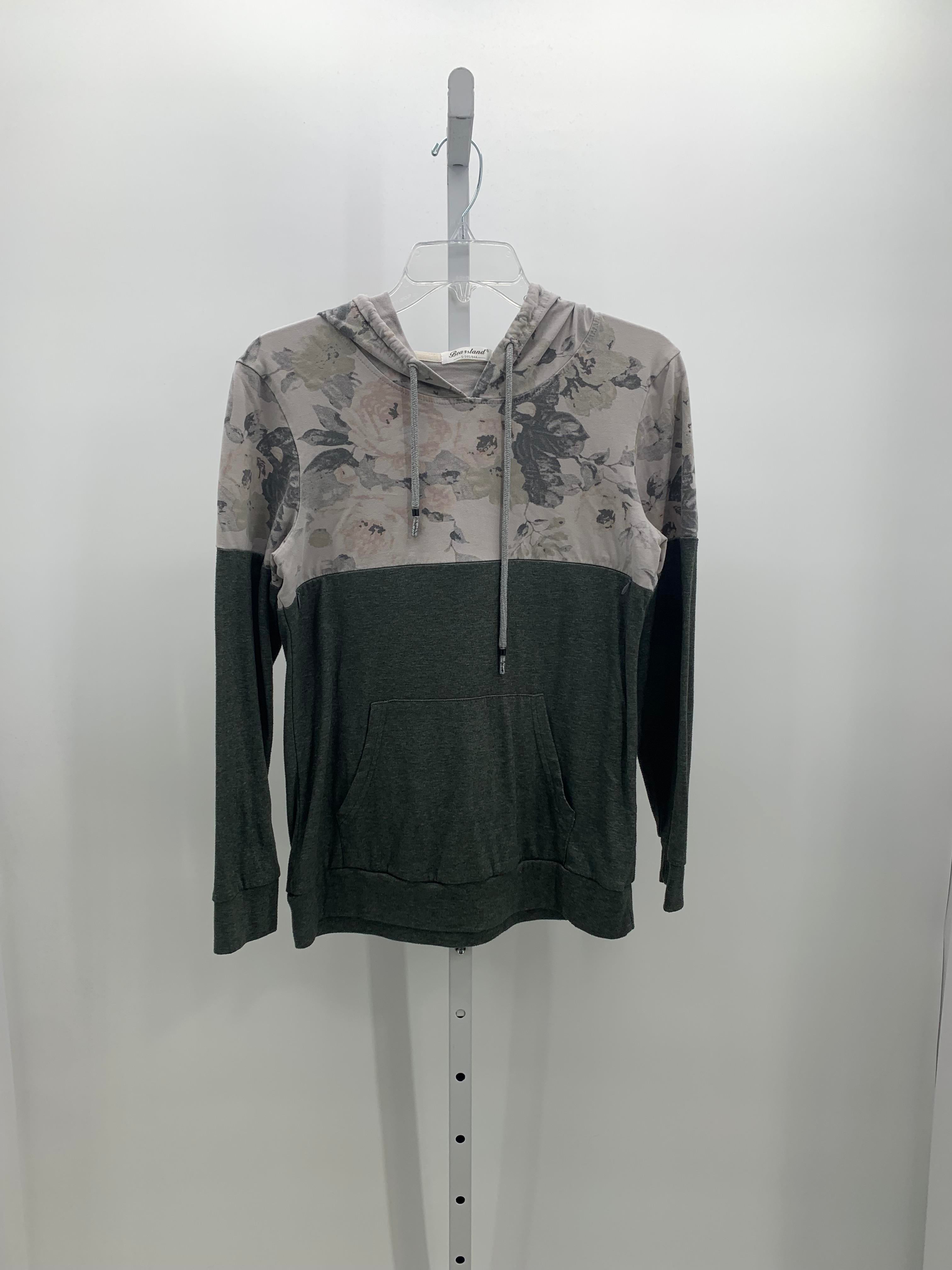 Grey Size Small Maternity Long Sleeve Shirt