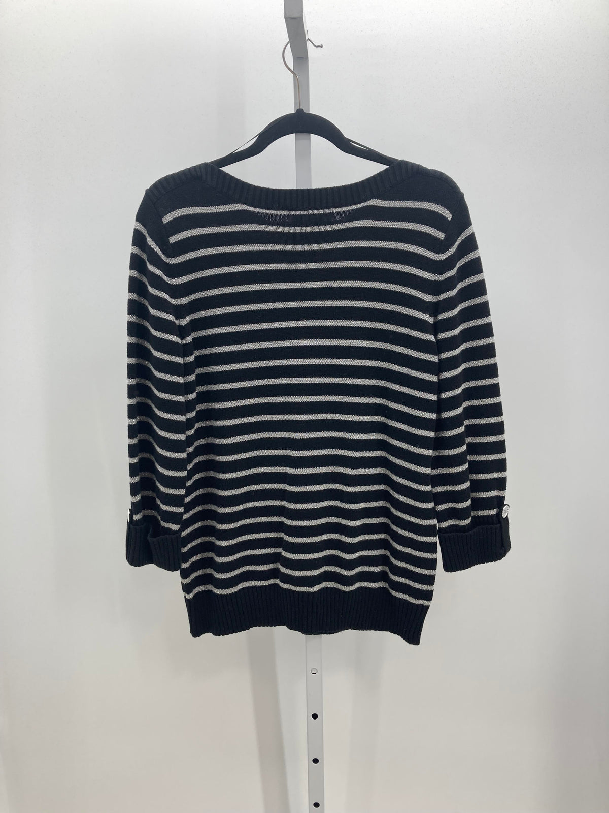 Karen Scott Size Medium Misses Long Slv Sweater
