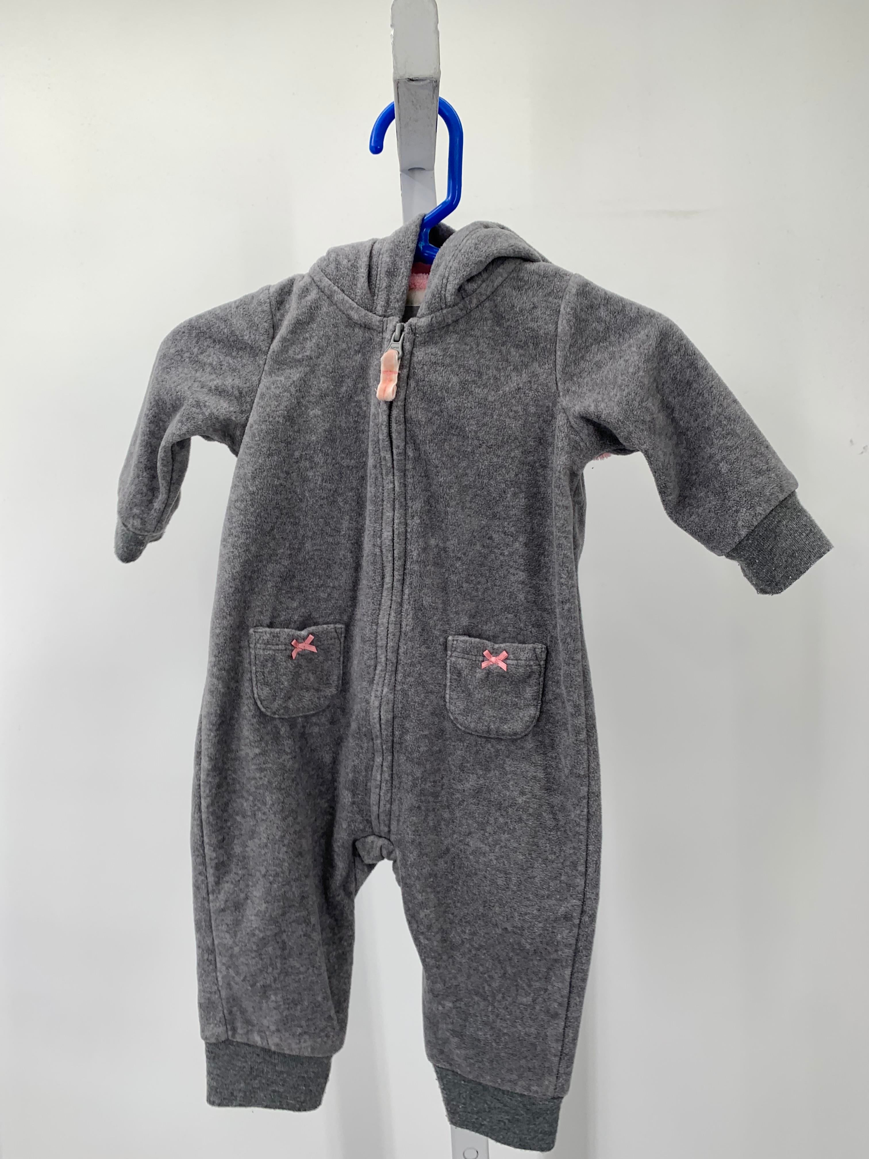 Carters Size 3 Months Girls Long Slv. Romper